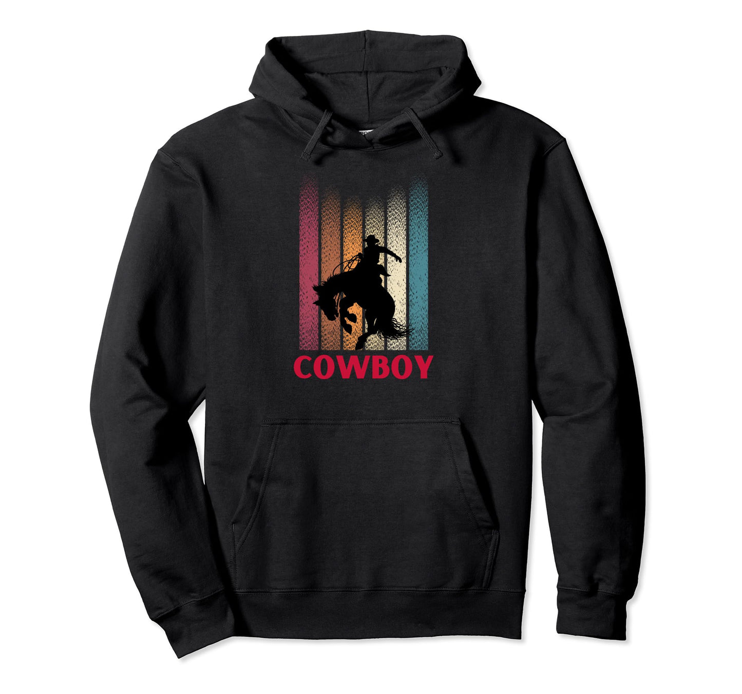 Cowboy Western Country Mens Hoodie - Fun Novelty Design Unisex - T-Shirt, Sweatshirt, Hoodie