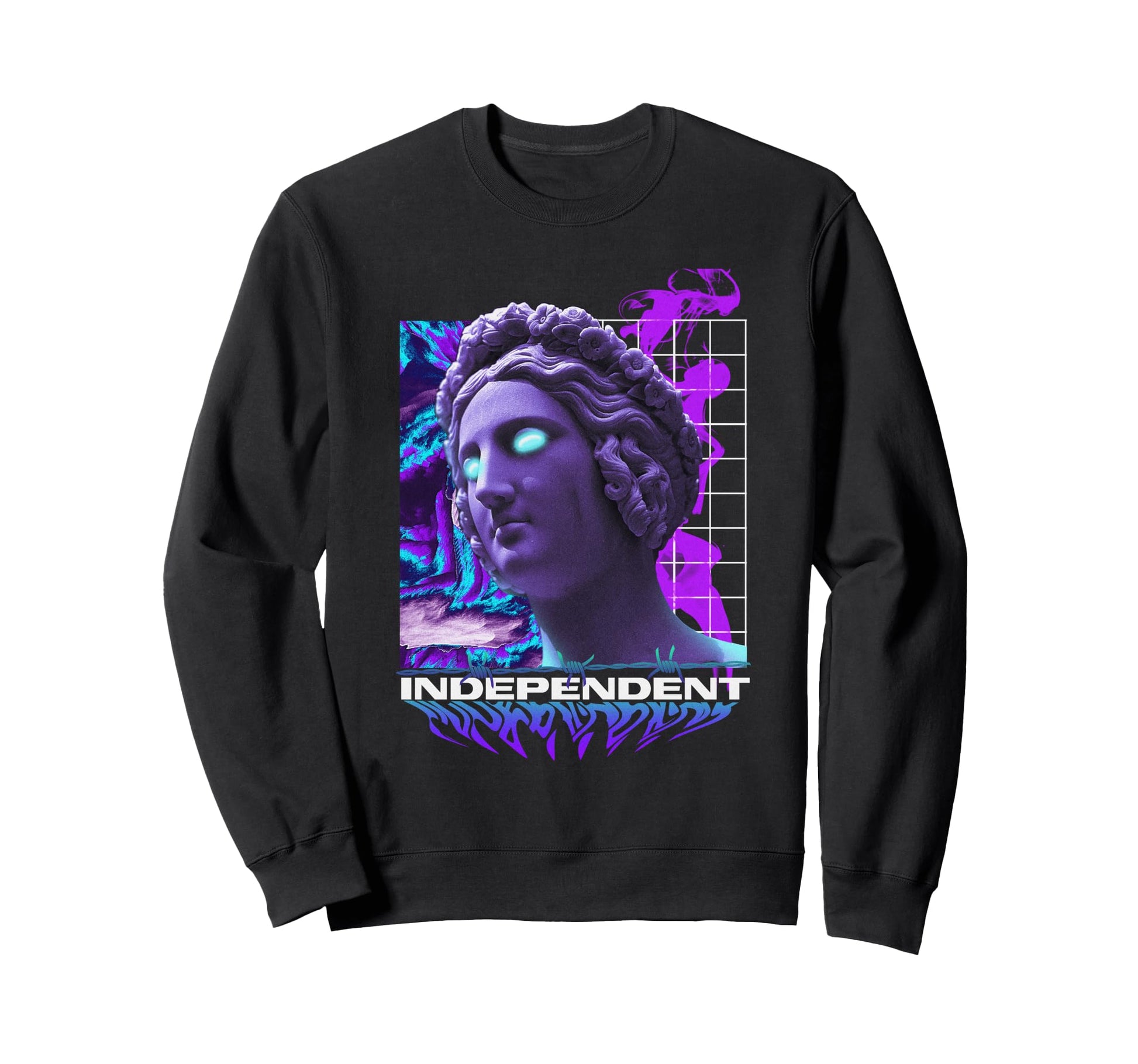 Independent Sculpture Greek Aesthetic Sweatshirt - Custom Art Print Unisex - T-Shirt, Sweatshirt, Hoodie