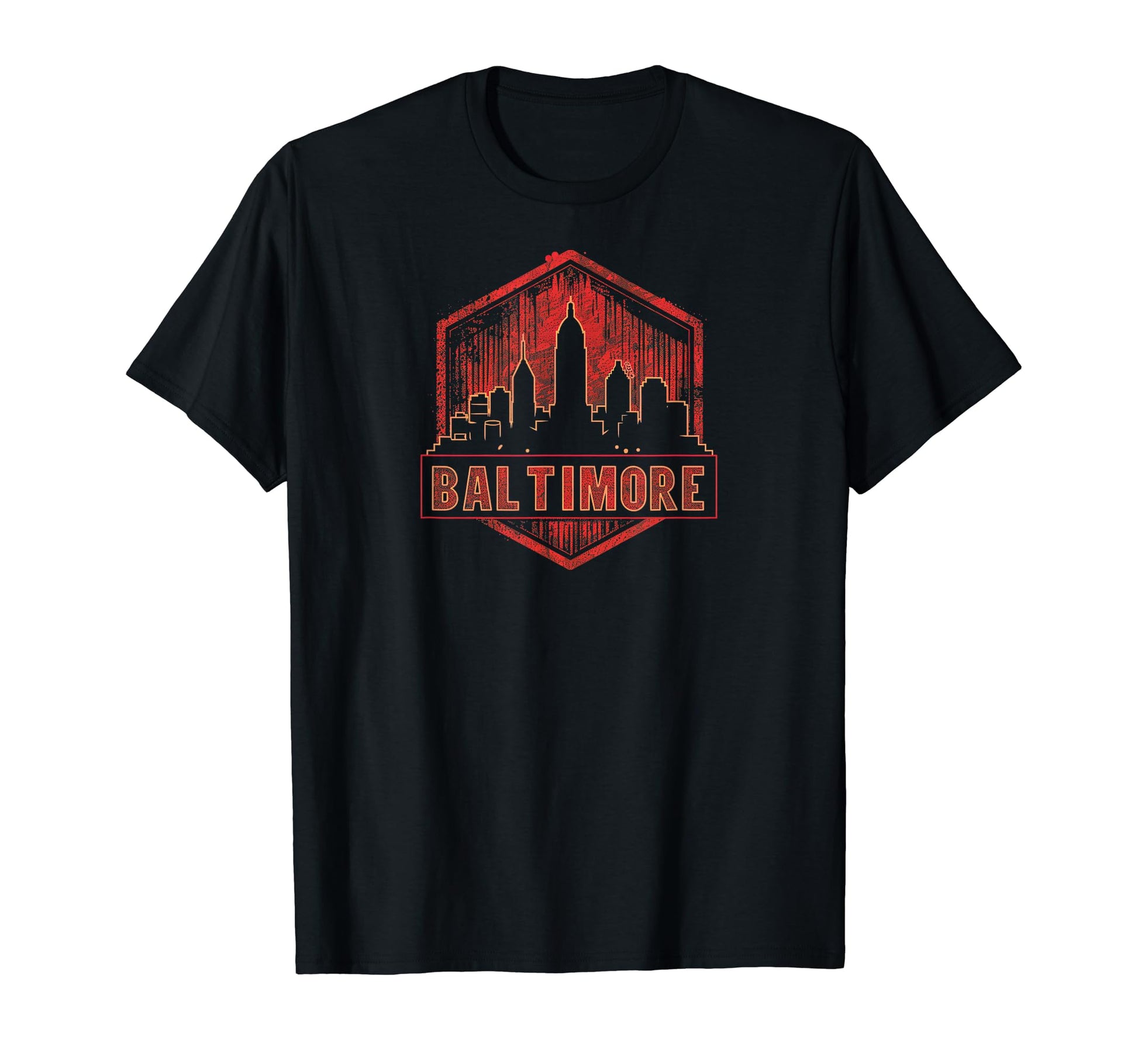 Baltimore Grit 90S Grunge Urbandecay Mens T-Shirt - Streetwear Style Unisex - T-Shirt, Sweatshirt, Hoodie
