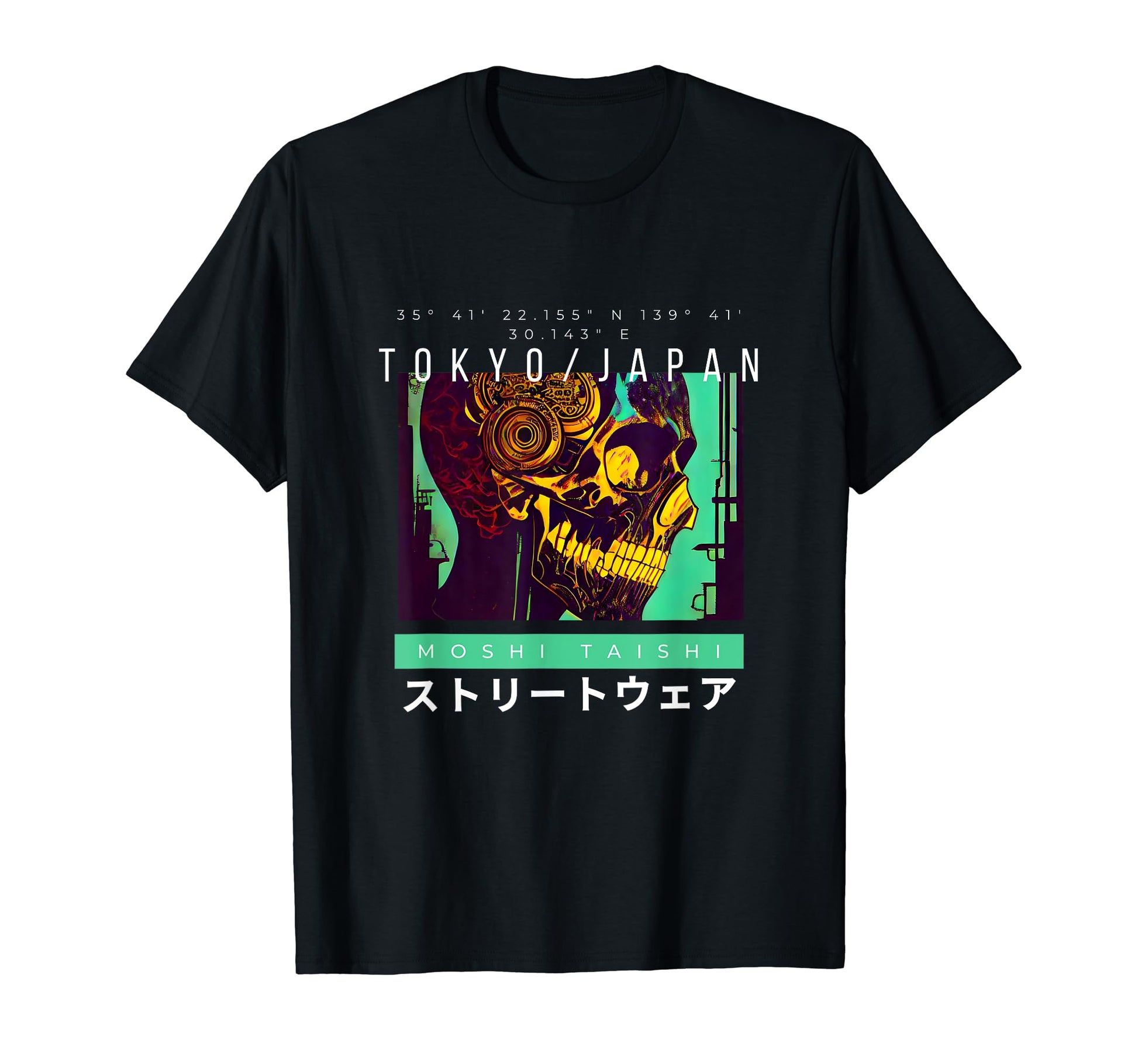 Japanese Streetwear Vaporwave Otaku T-Shirt - Graphic Print for Adults - T-Shirt, Sweatshirt, Hoodie