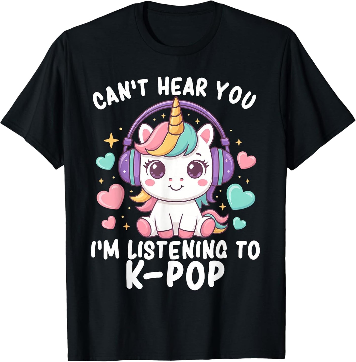 Unicorn K-pop Music Lover Men Women Teen Girl - Adult & Kids T-Shirts, Sweatshirts & Hoodies apparel design preview 1