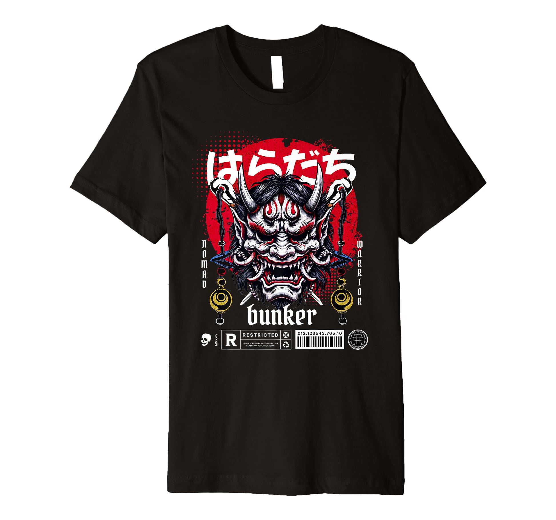 Japanese Aesthetic Vaporwave Urban Oni T-Shirt - Aesthetic Graphic Unisex - T-Shirt, Sweatshirt, Hoodie