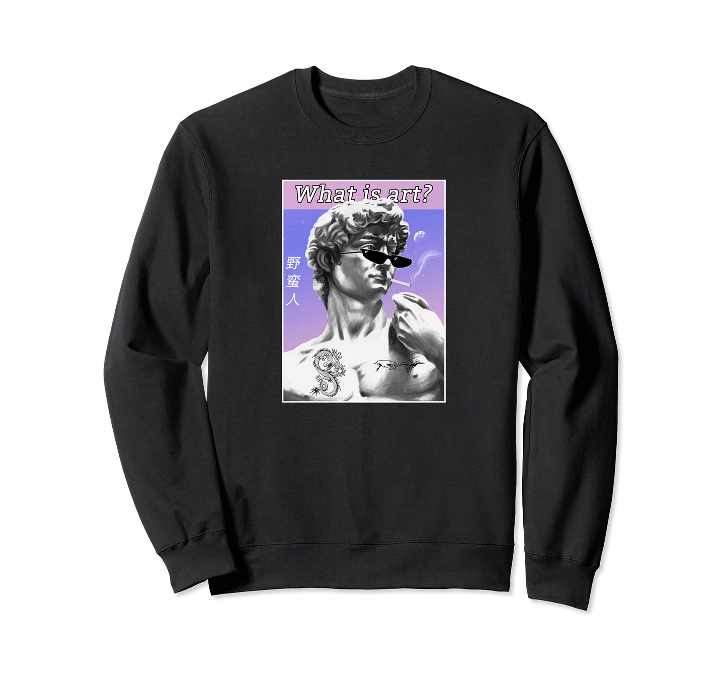 Meme Michelangelo 90S Aesthetic Sweatshirt - Novelty Apparel Men Women - T-Shirt, Sweatshirt, Hoodie