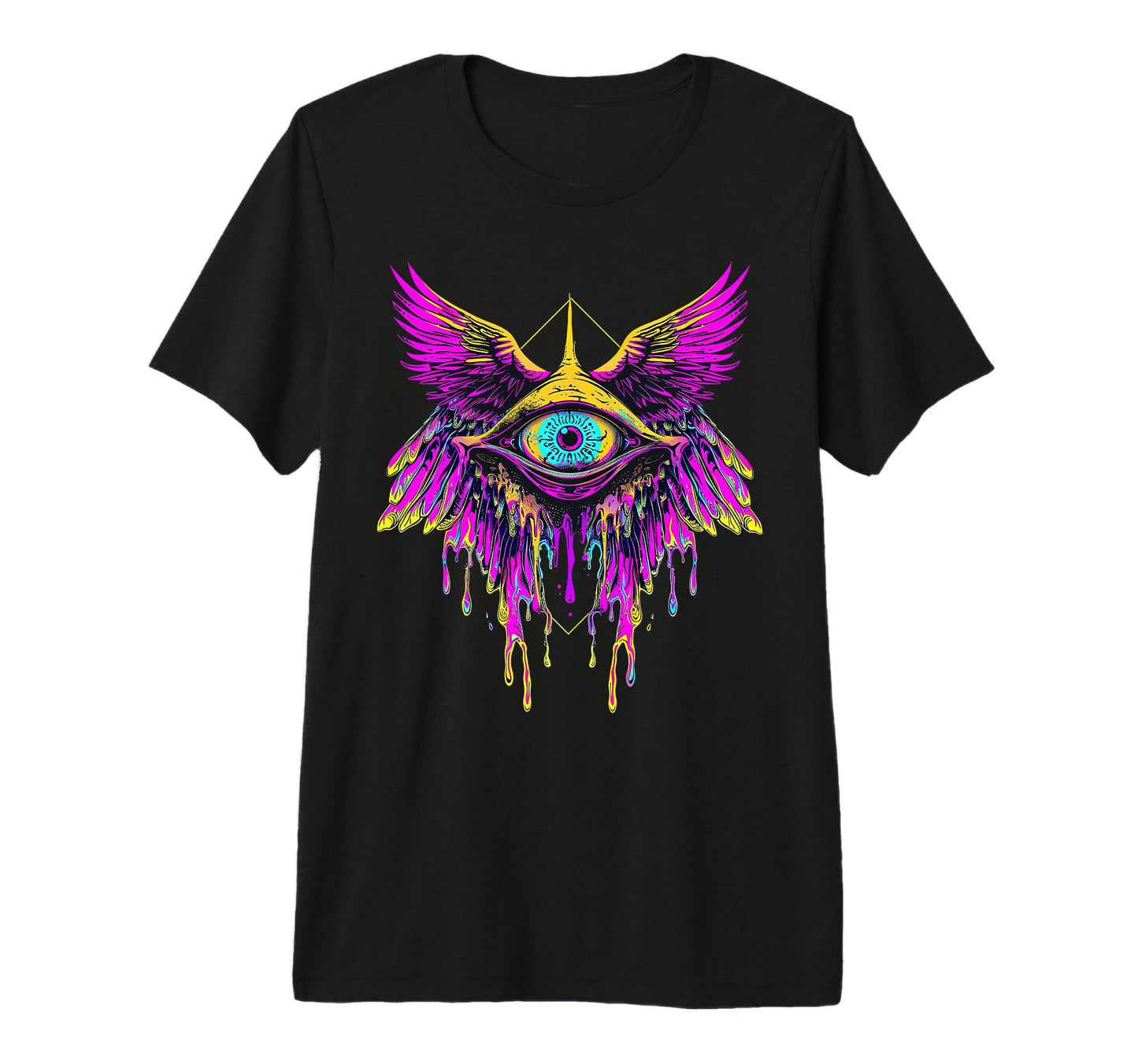 Trippy Seraph Biblically Accurate T-Shirt - Trendy Graphic for Adults - T-Shirt, Sweatshirt, Hoodie