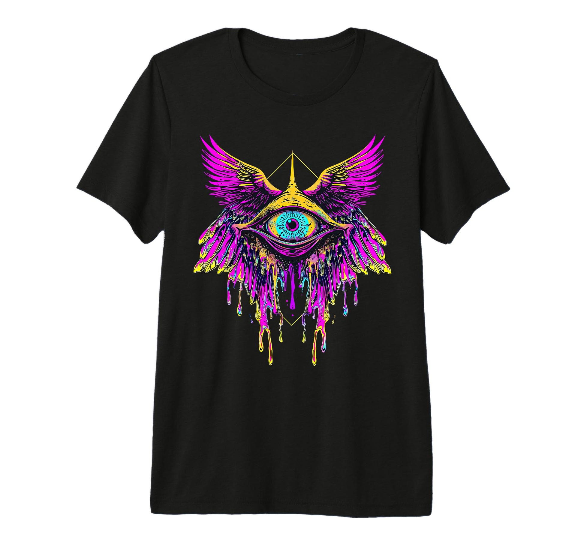 Trippy Seraph Biblically Accurate T-Shirt - Trendy Graphic for Adults - T-Shirt, Sweatshirt, Hoodie