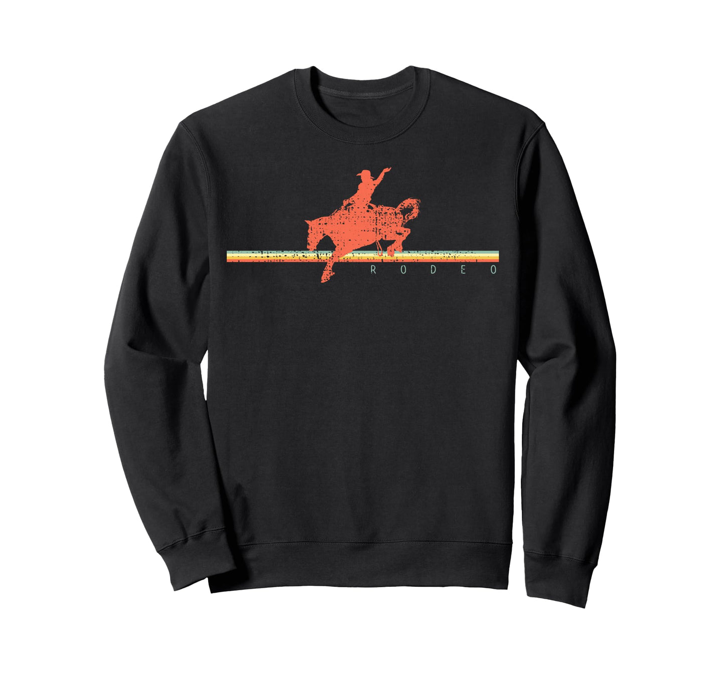 Rodeo Western Country Horse Gift Sweatshirt - Unique Graphic for Adults - T-Shirt, Sweatshirt, Hoodie