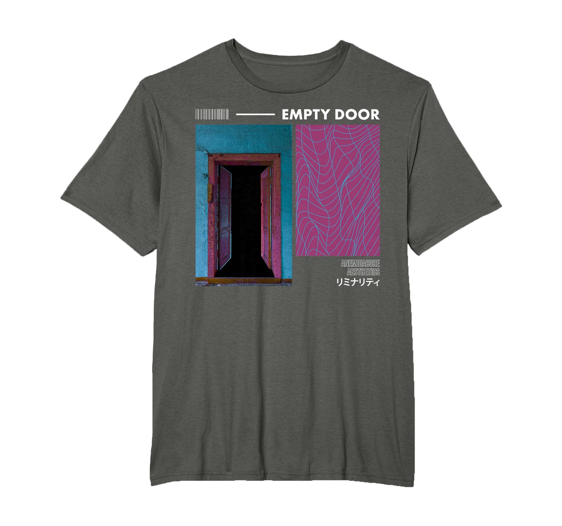Anemoiacore Aesthetic Liminal Space T-Shirt - Custom Art Print Unisex - T-Shirt, Sweatshirt, Hoodie