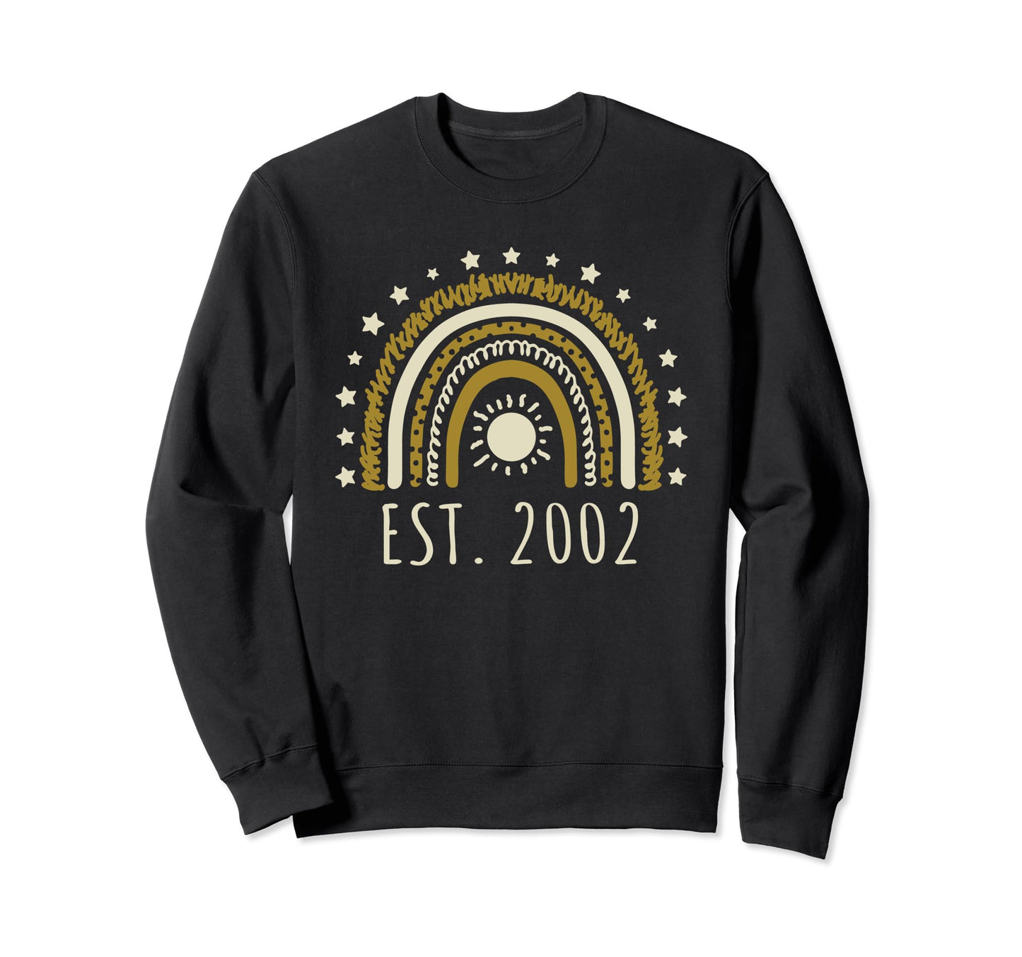 Est 2002 Rainbow Established 2002 Sweatshirt - Graphic Print Men Women - T-Shirt, Sweatshirt, Hoodie