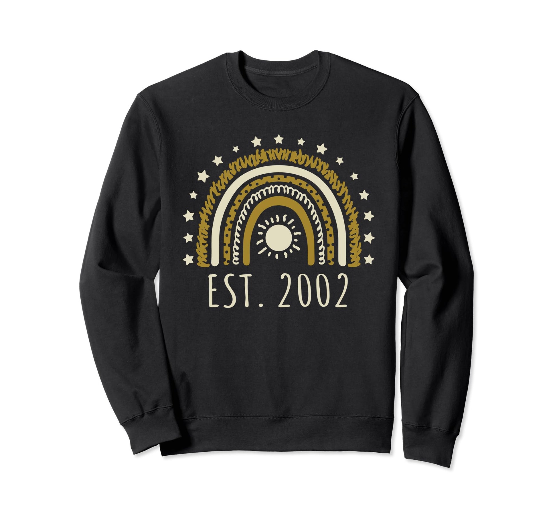 Est 2002 Rainbow Established 2002 Sweatshirt - Graphic Print Men Women - T-Shirt, Sweatshirt, Hoodie