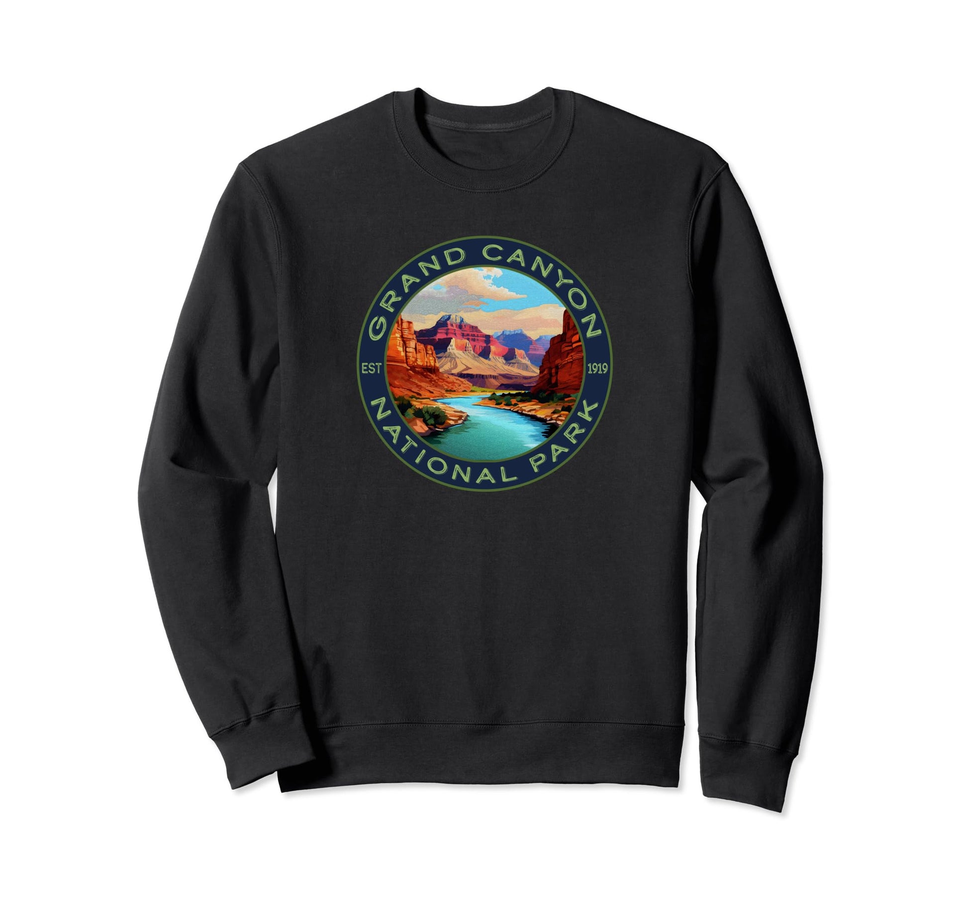 Grand Canyon National Park Az Usa Sweatshirt - Custom Art Print Unisex - T-Shirt, Sweatshirt, Hoodie