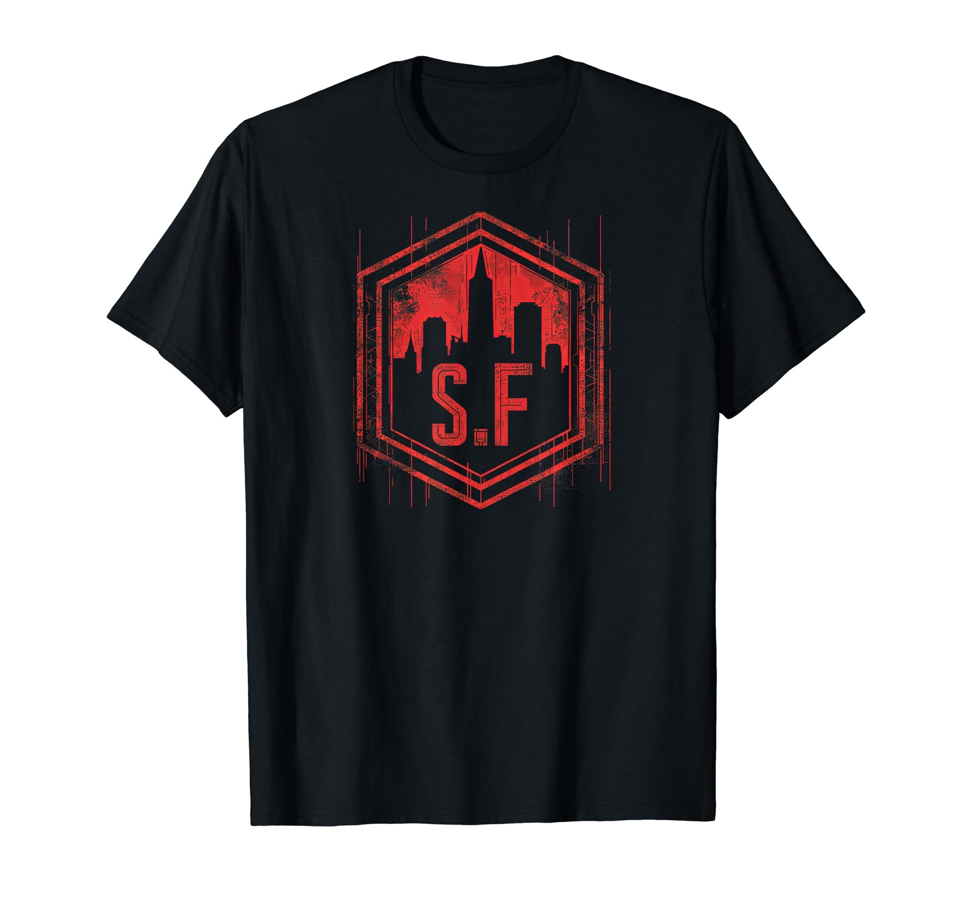 Sf Grit 90S Grunge Urbandecay Mens T-Shirt - Unique Graphic Men Women - T-Shirt, Sweatshirt, Hoodie