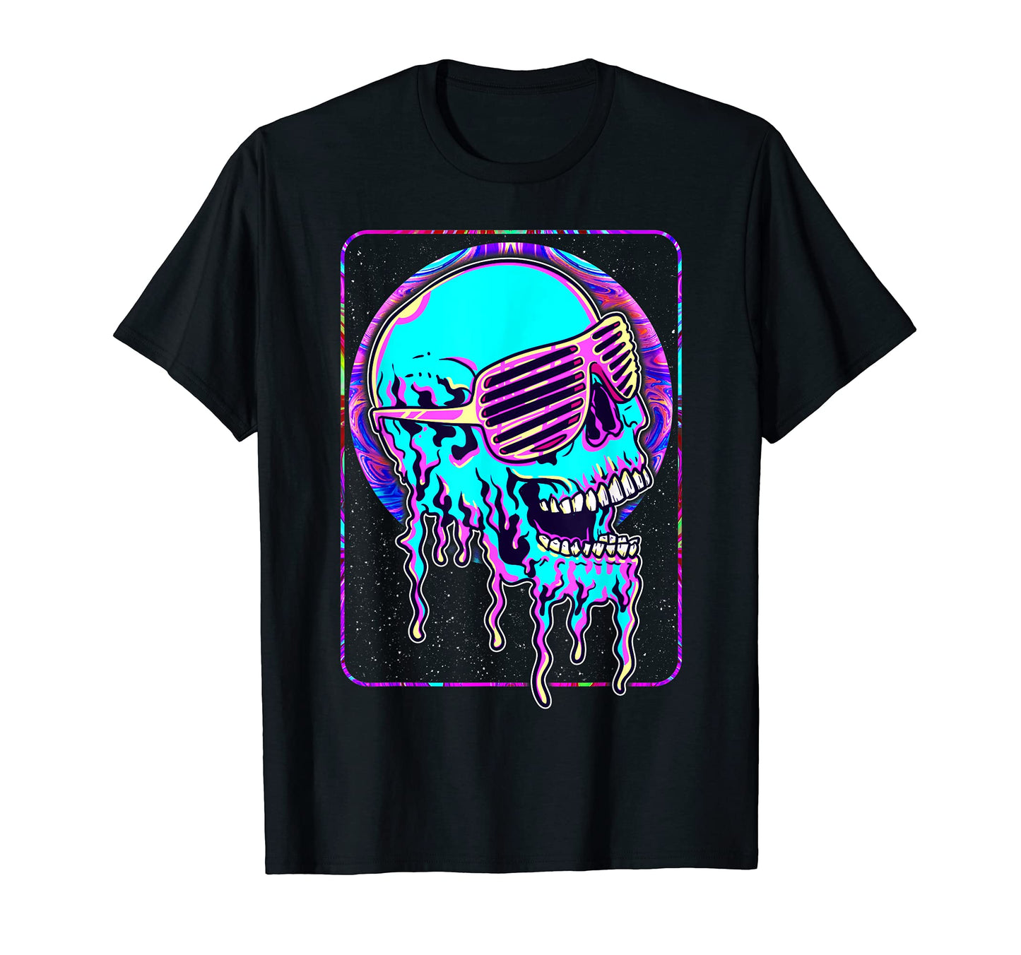 Skull Sunglasses Funny Vaporwave Aesthetic T-Shirt - Trendy Graphic Unisex - T-Shirt, Sweatshirt, Hoodie
