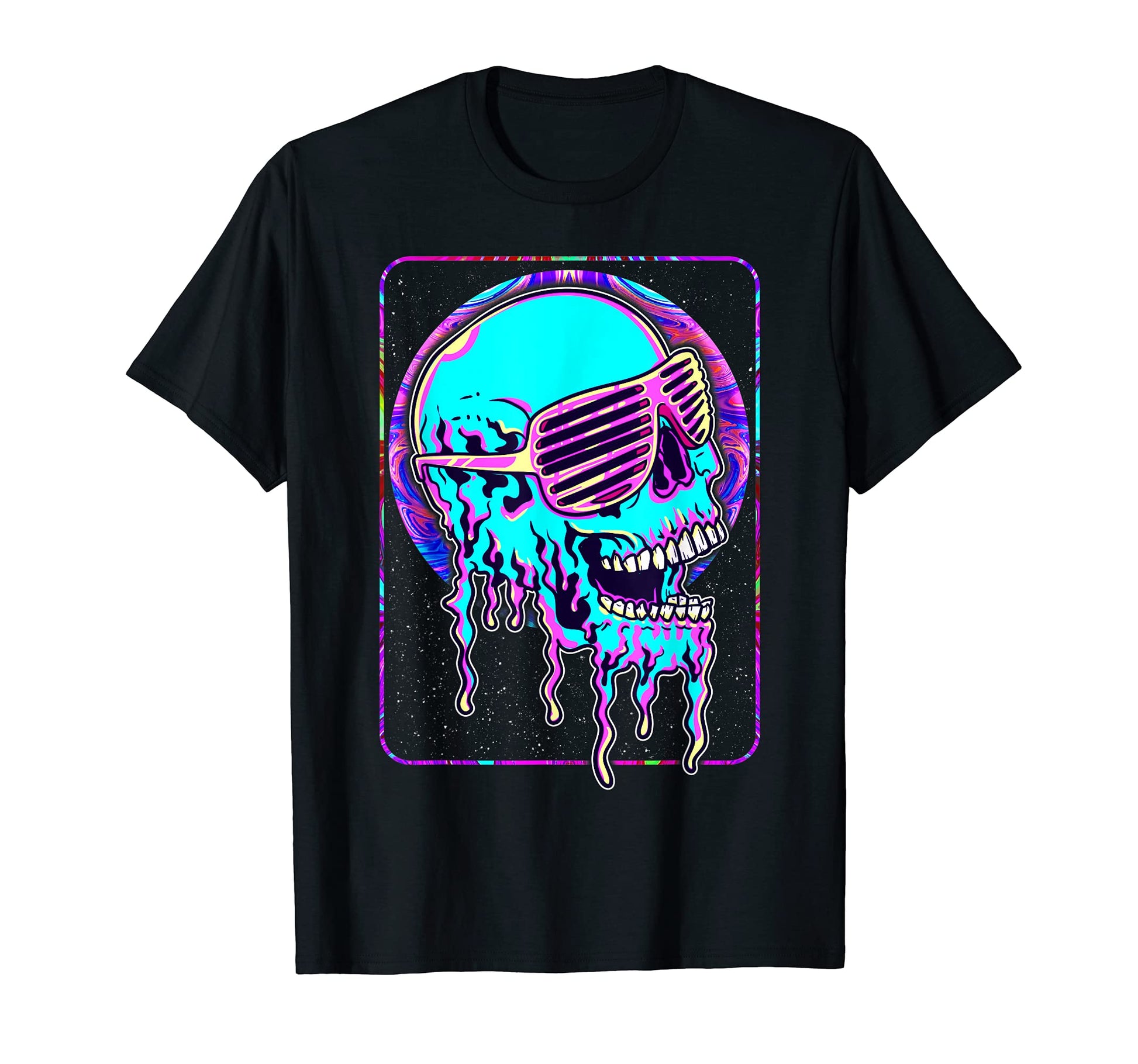 Skull Sunglasses Funny Vaporwave Aesthetic T-Shirt - Trendy Graphic Unisex - T-Shirt, Sweatshirt, Hoodie
