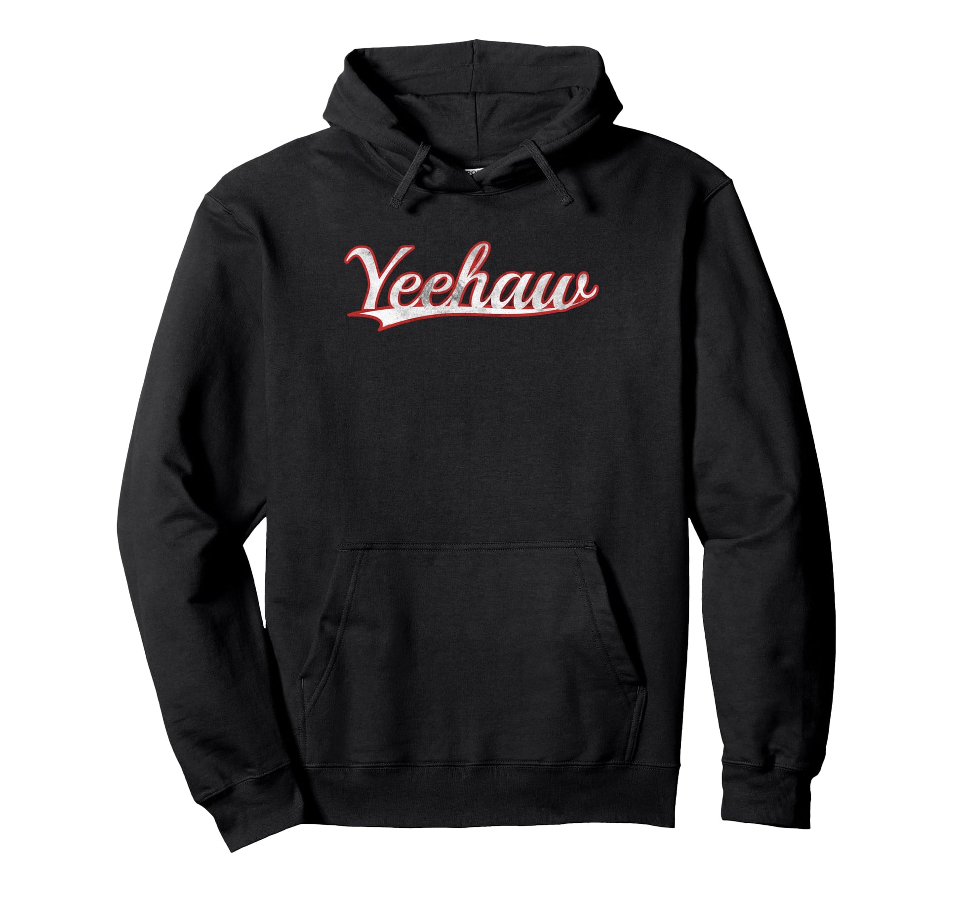 Yeehaw Cowboy Western Varsity Hoodie - Novelty Apparel for Adults - T-Shirt, Sweatshirt, Hoodie