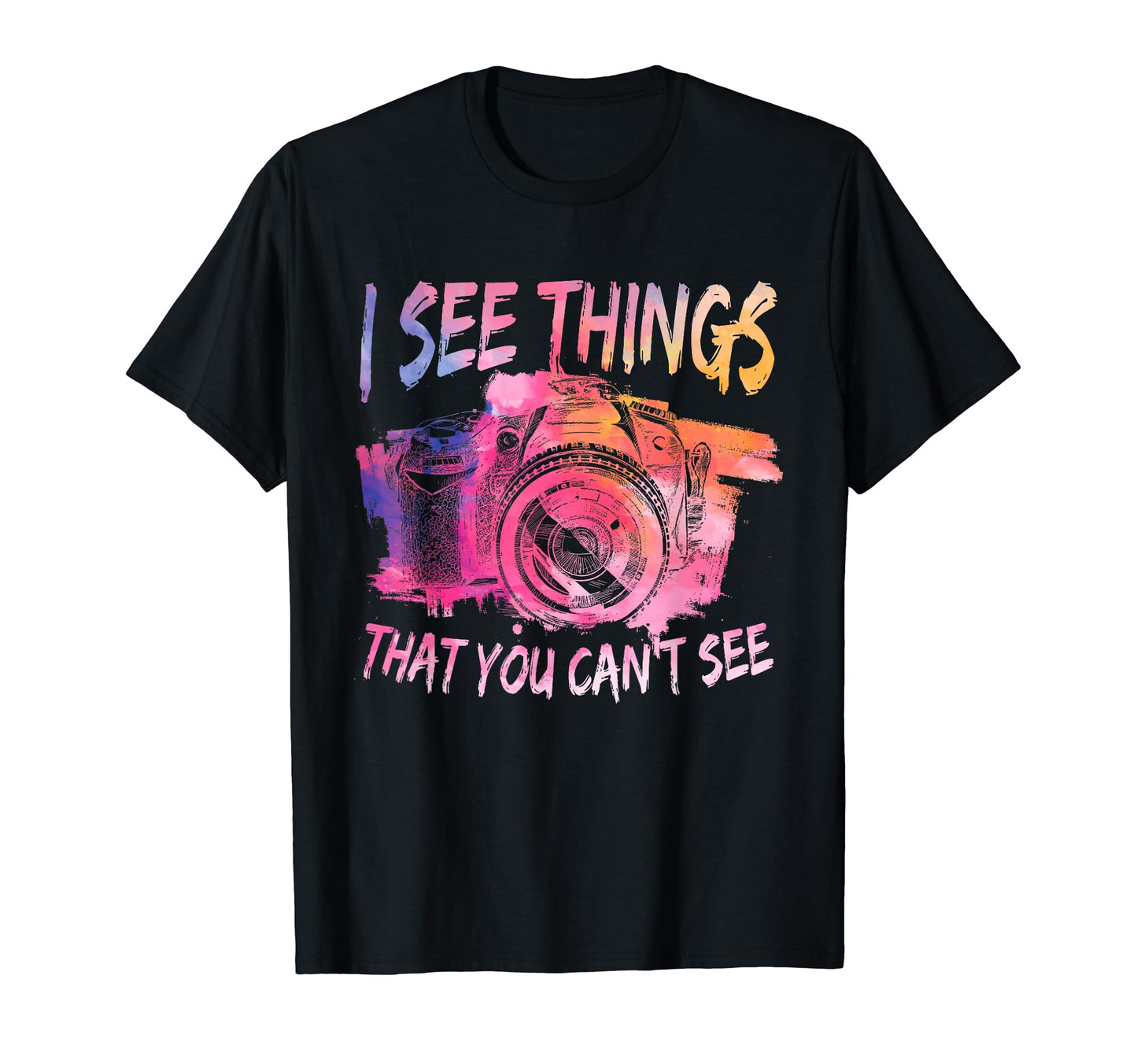 Funny Photographer Camera T-Shirt - Fun Novelty Design Unisex - T-Shirt, Sweatshirt, Hoodie