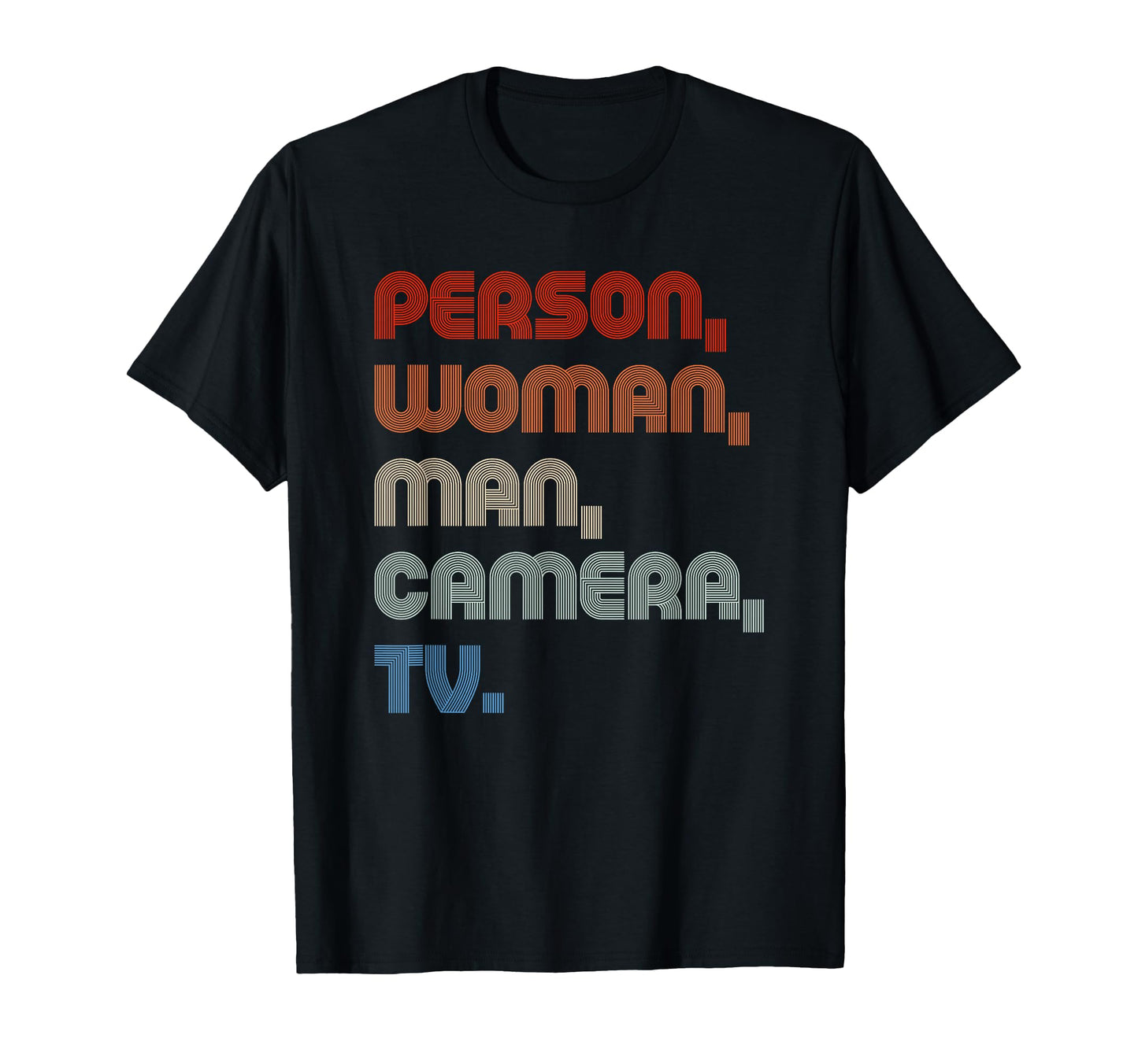 Person Camera Tv Go Vote T-Shirt - Graphic Print Unisex - T-Shirt, Sweatshirt, Hoodie