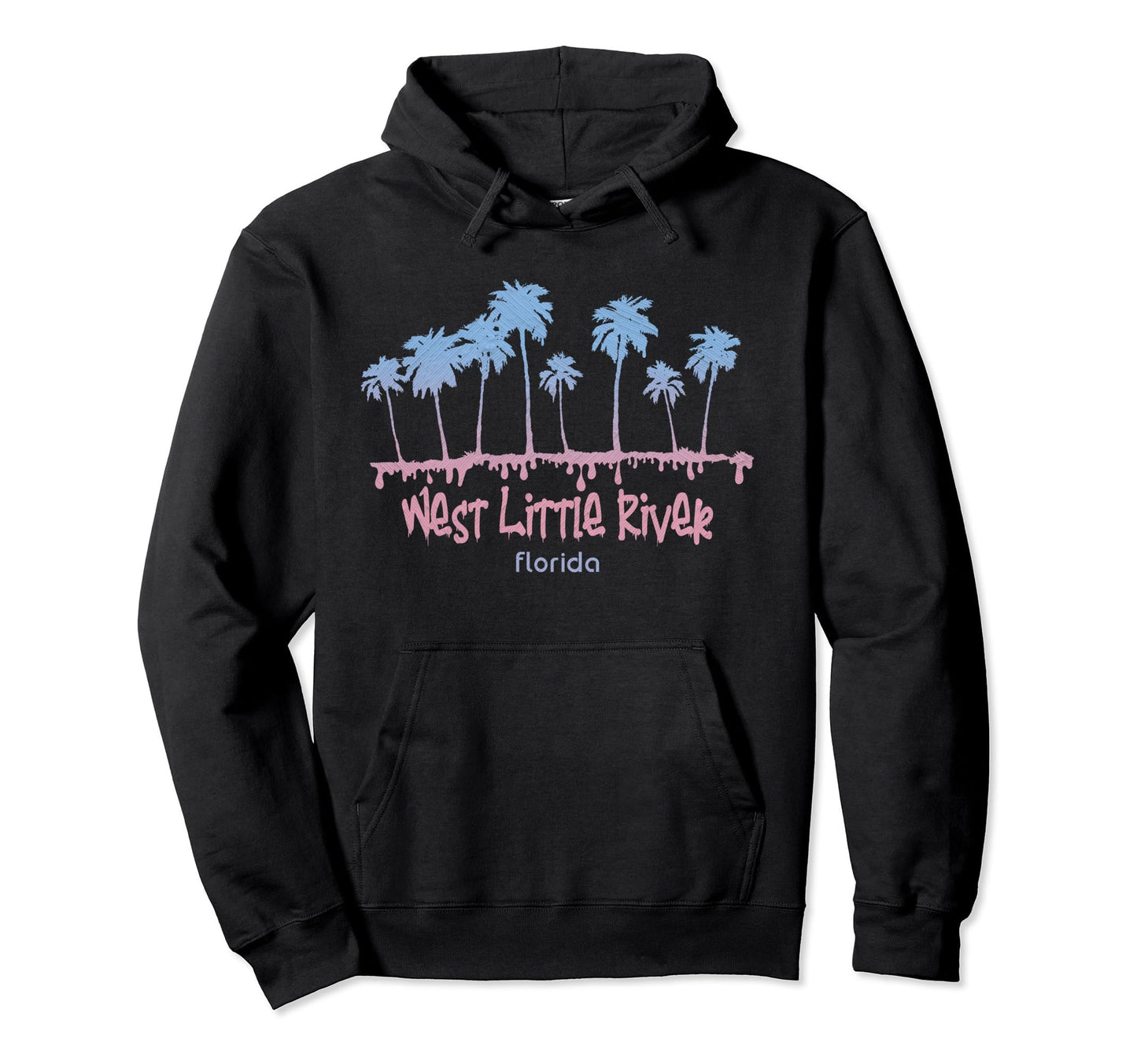 West Little River Florida Beach Hoodie - Casual Everyday Wear Men Women - T-Shirt, Sweatshirt, Hoodie