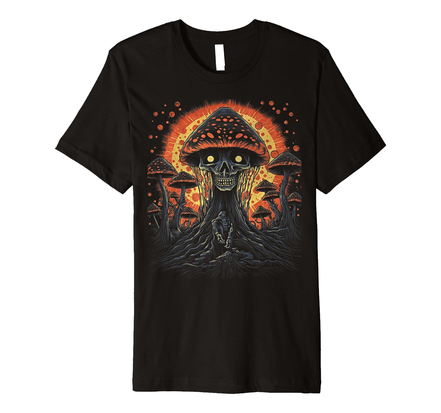 90S Grunge Mushroom Art Aesthetic T-Shirt - Minimalist Print Unisex - T-Shirt, Sweatshirt, Hoodie
