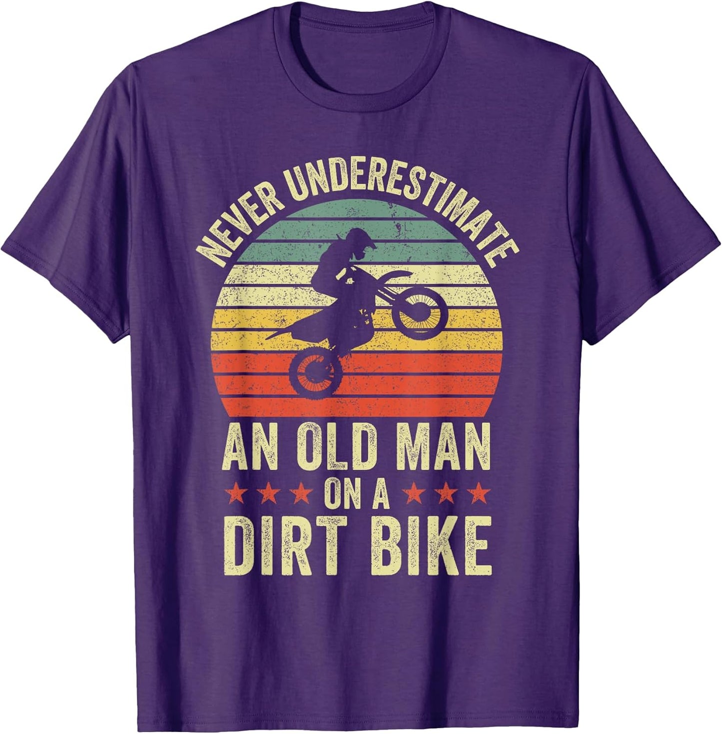 Mens Dirt Bike Motocross Biker Retro Apparel - Adult & Kids T-Shirts, Sweatshirts & Hoodies apparel design preview 1