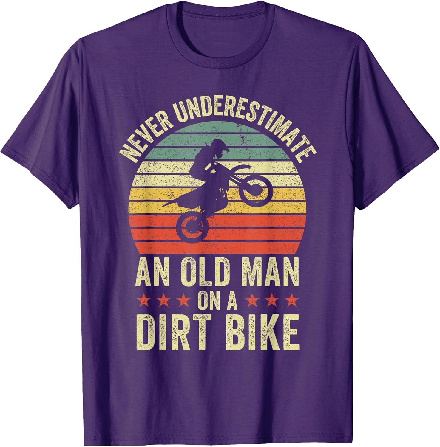 Mens Dirt Bike Motocross Biker Retro Apparel - Adult & Kids T-Shirts, Sweatshirts & Hoodies apparel design preview 1