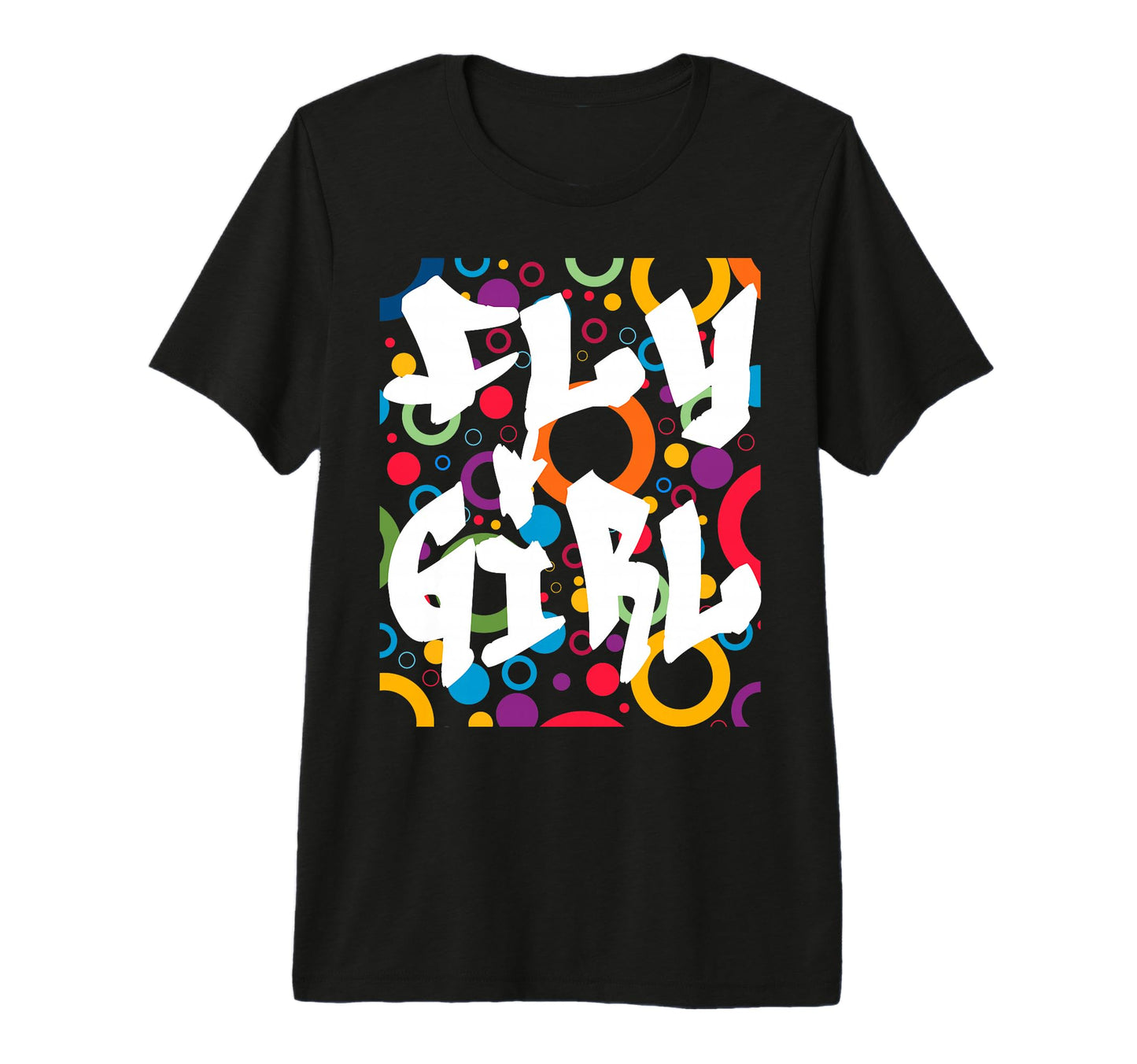Fly 80S 90S B Old School Hip Hop Tri T-Shirt - Graphic Print for Adults - T-Shirt, Sweatshirt, Hoodie