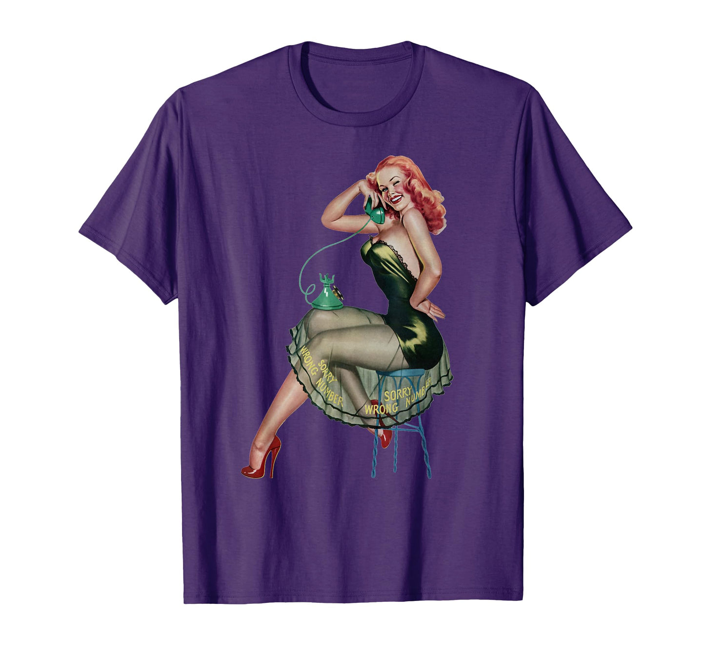 Funny Pin Up T-Shirt - Trendy Graphic for Adults - T-Shirt, Sweatshirt, Hoodie