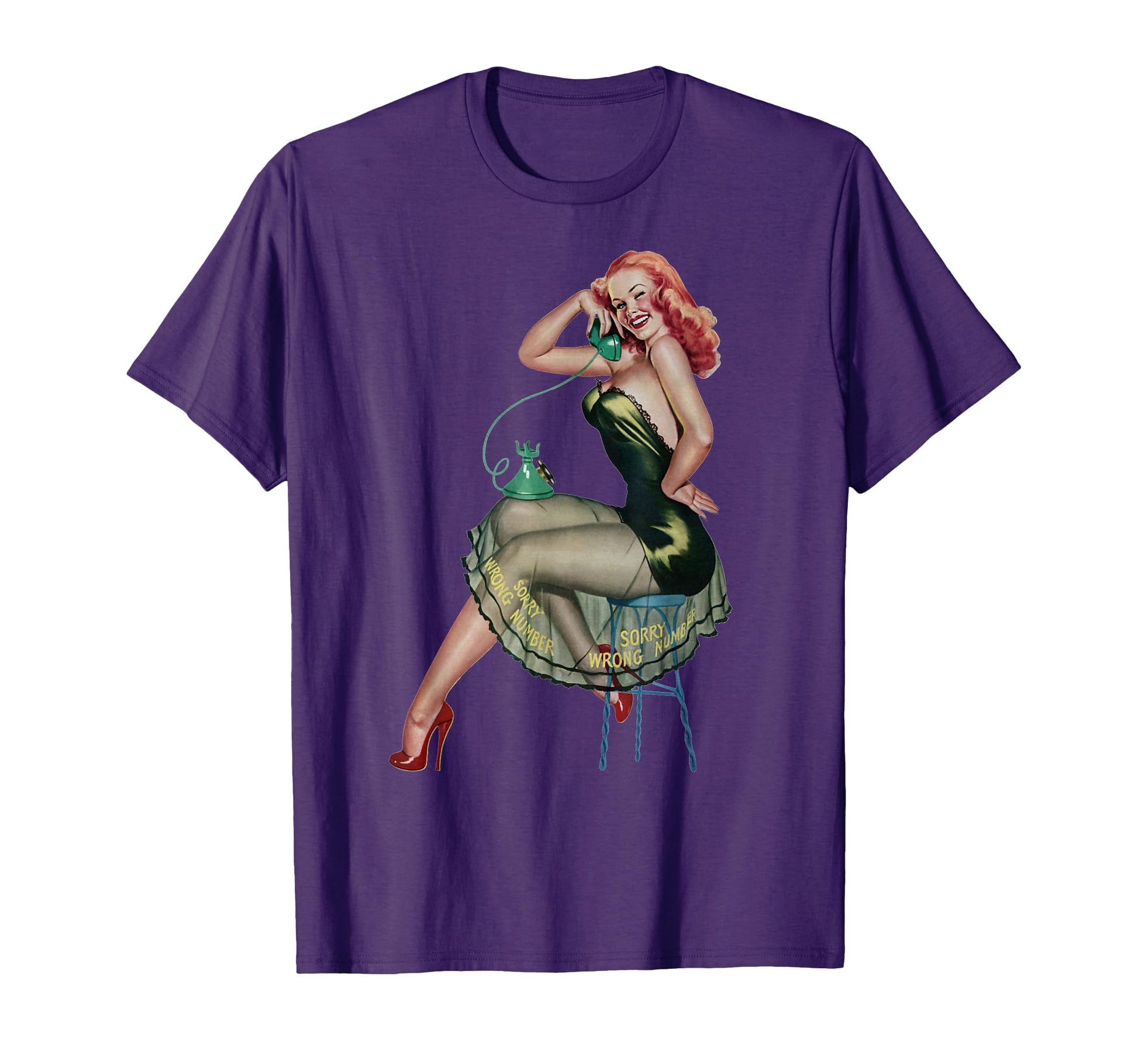 Funny Pin Up T-Shirt - Trendy Graphic for Adults - T-Shirt, Sweatshirt, Hoodie