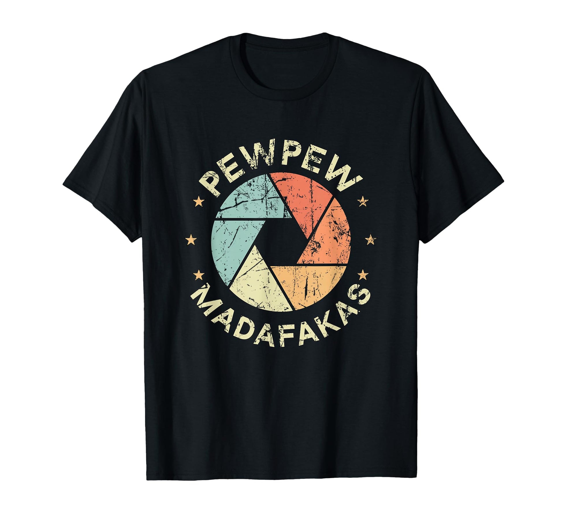 Photographer Camera Pew Pew Madafakas T-Shirt - Minimalist Print Men Women - T-Shirt, Sweatshirt, Hoodie