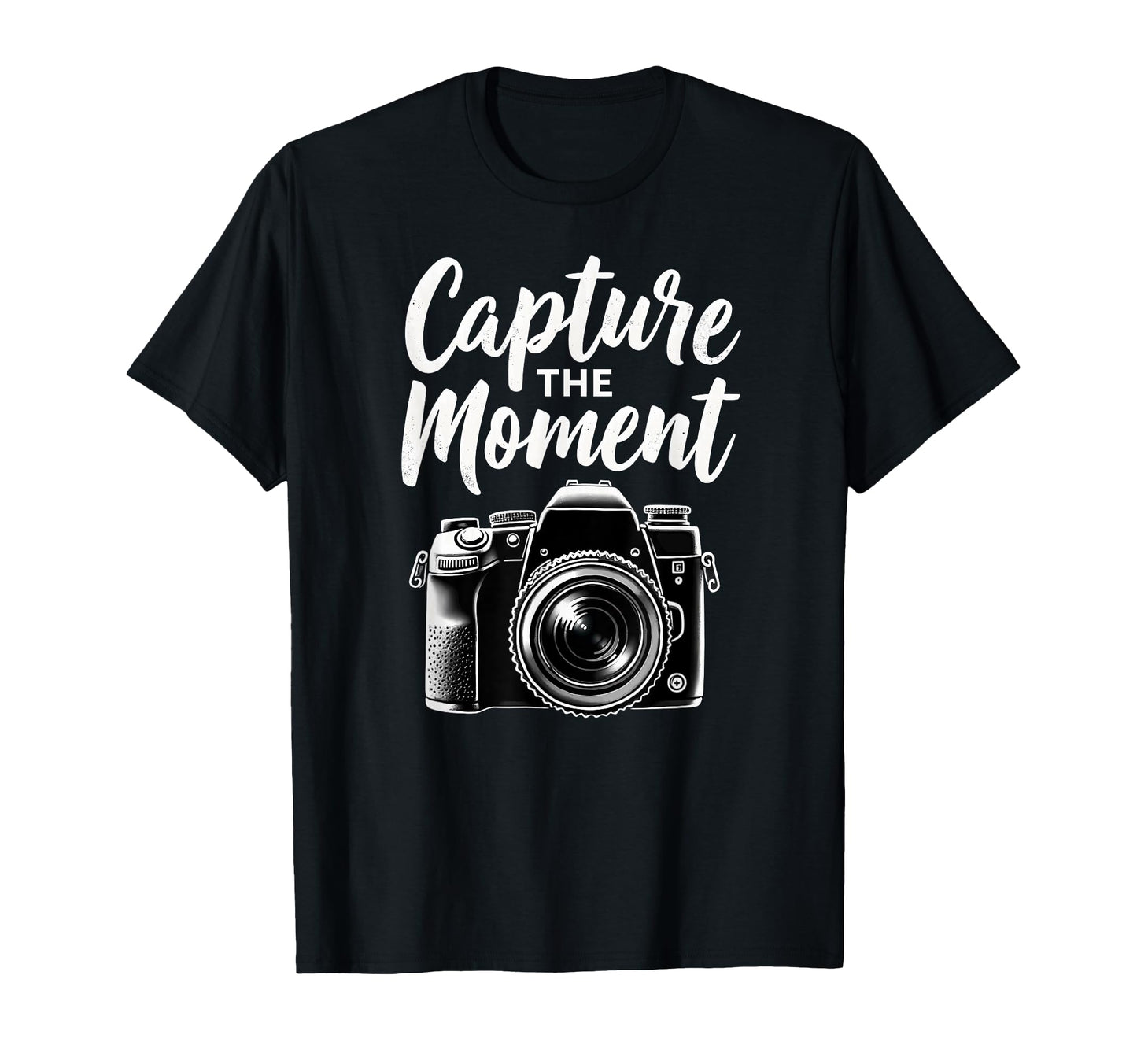 Capture Moment Camera Photography T-Shirt - Casual Everyday Wear Unisex - T-Shirt, Sweatshirt, Hoodie