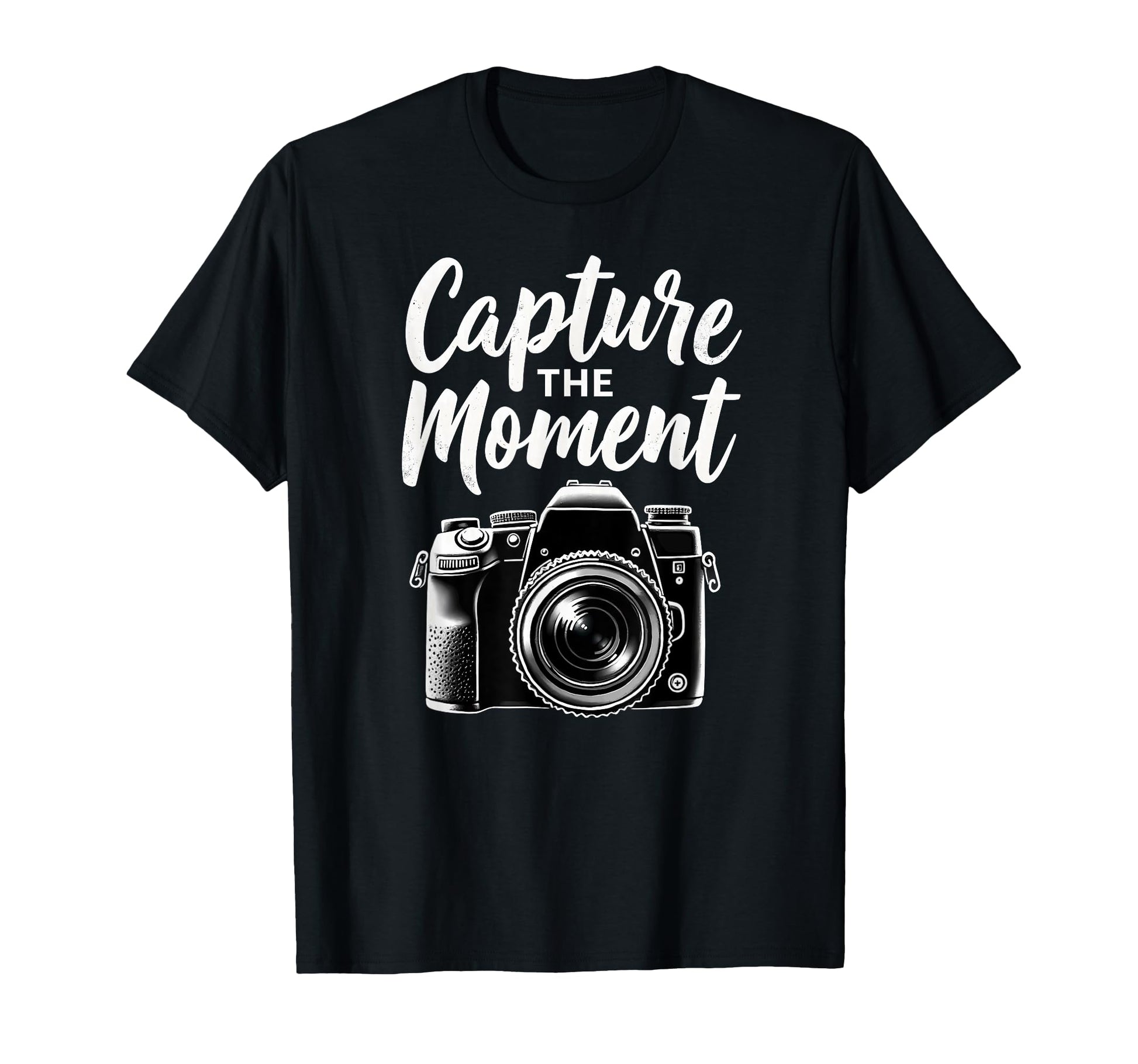 Capture Moment Camera Photography T-Shirt - Casual Everyday Wear Unisex - T-Shirt, Sweatshirt, Hoodie