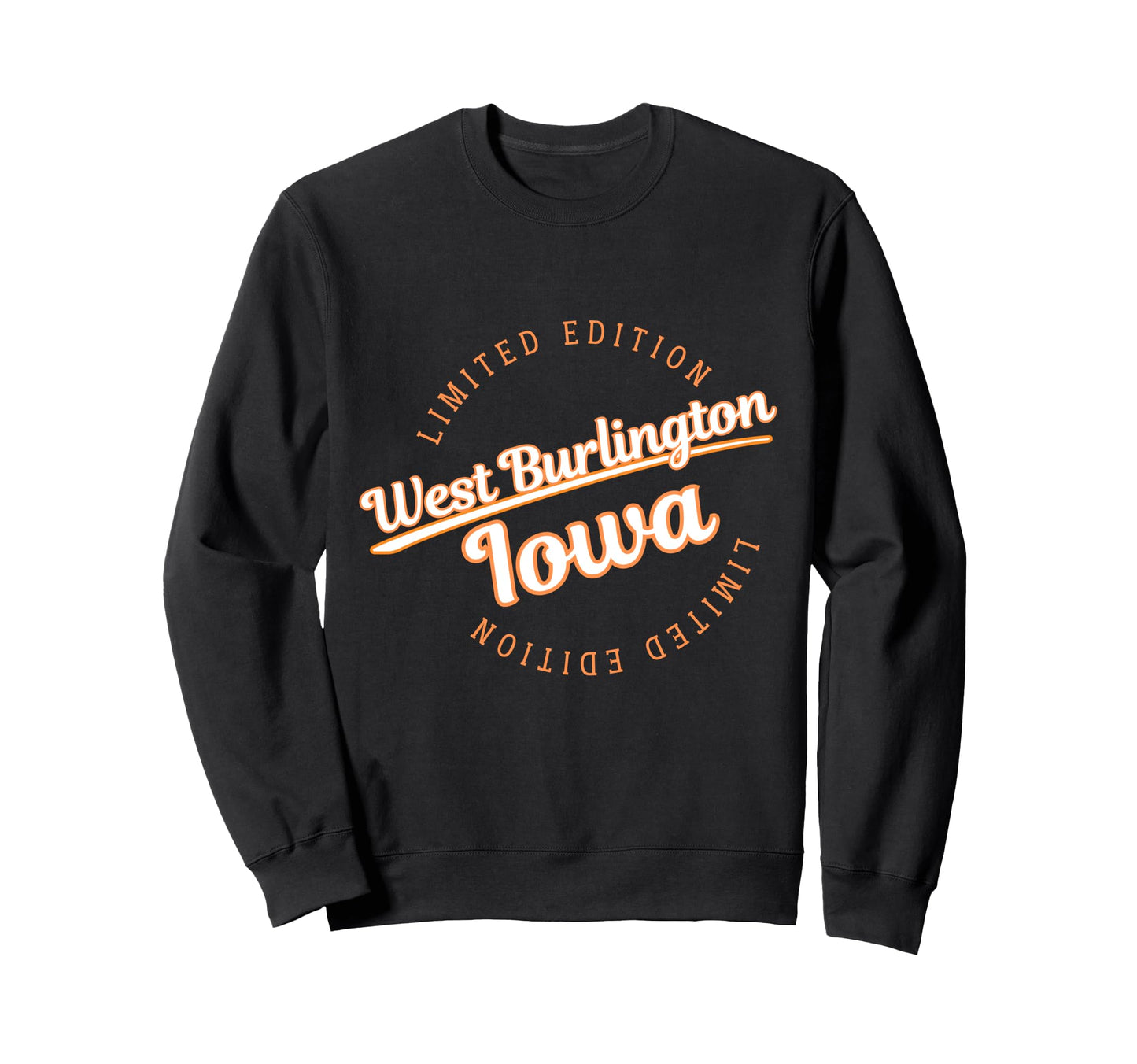 Athletic West Burlington Ia Sweatshirt - Casual Everyday Wear for Adults - T-Shirt, Sweatshirt, Hoodie