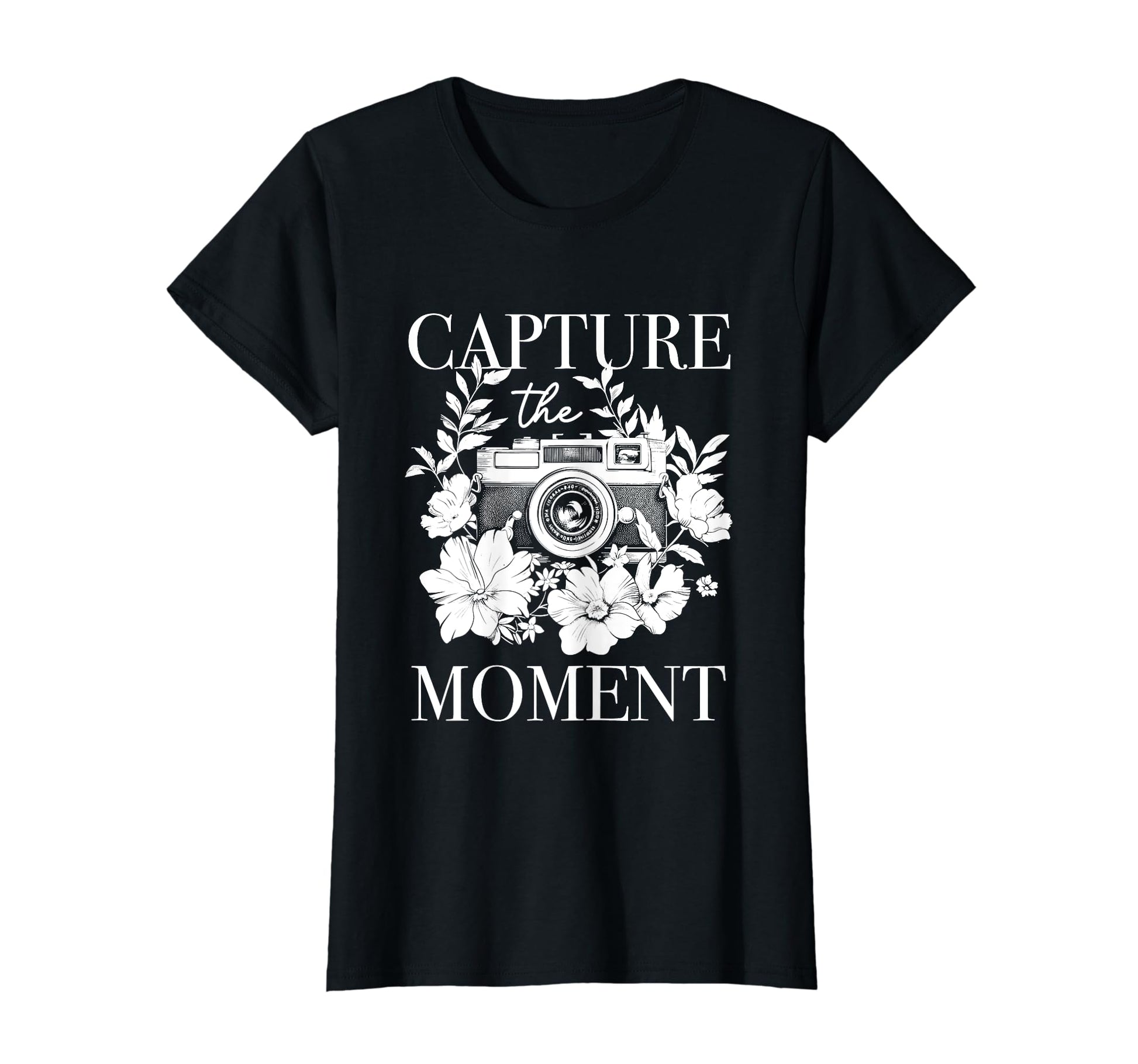 Photographer Capture Moment Camera T-Shirt - Streetwear Style Unisex - T-Shirt, Sweatshirt, Hoodie
