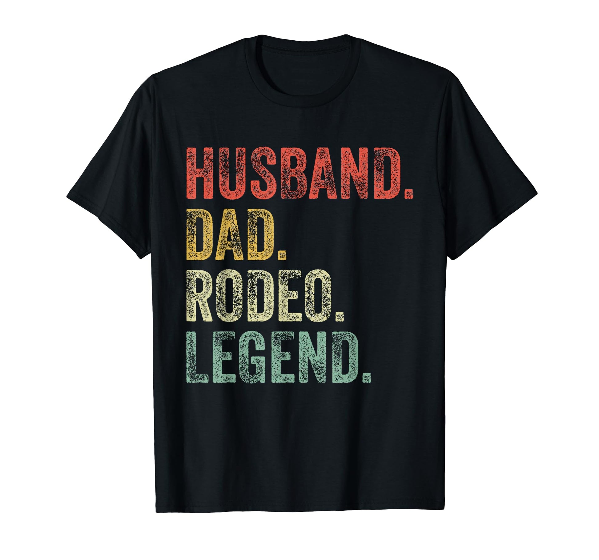 Husband Dad Rodeo Funny Cowboy Country T-Shirt - Graphic Print for Adults - T-Shirt, Sweatshirt, Hoodie