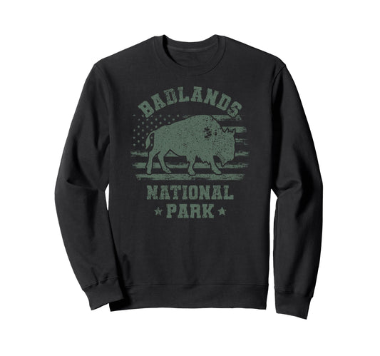 Badlands National Park Us Badlands Sweatshirt - Trendy Graphic for Adults - T-Shirt, Sweatshirt, Hoodie