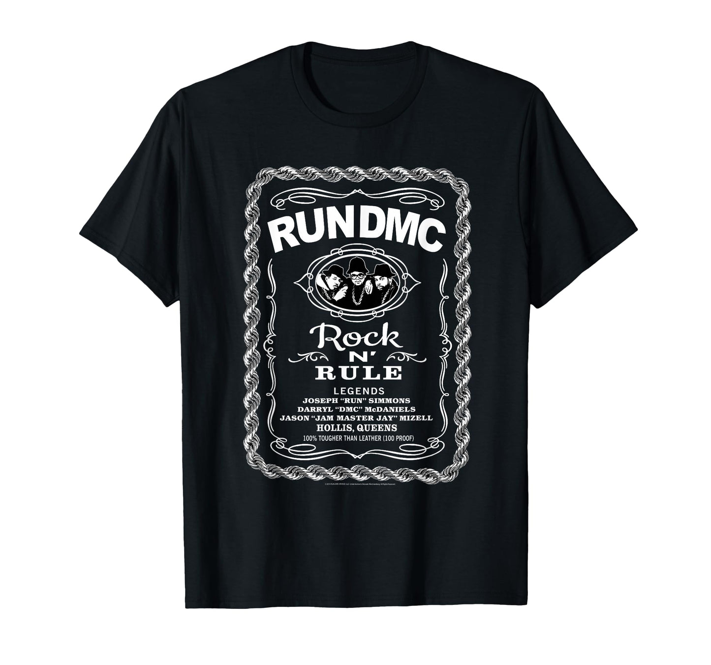 Run Dmc Rock And Rule T-Shirt - Casual Everyday Wear Men Women - T-Shirt, Sweatshirt, Hoodie