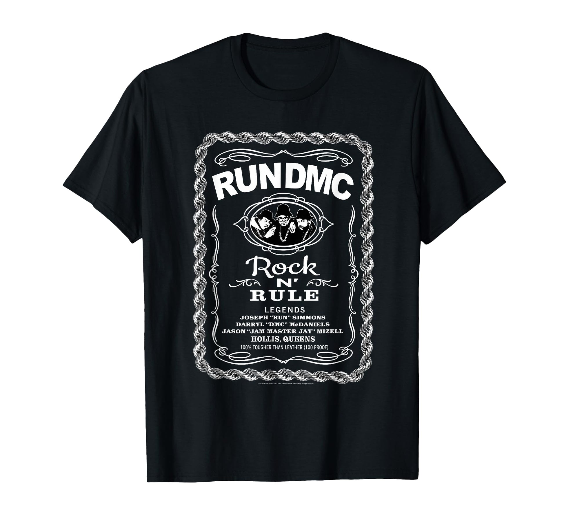 Run Dmc Rock And Rule T-Shirt - Casual Everyday Wear Men Women - T-Shirt, Sweatshirt, Hoodie