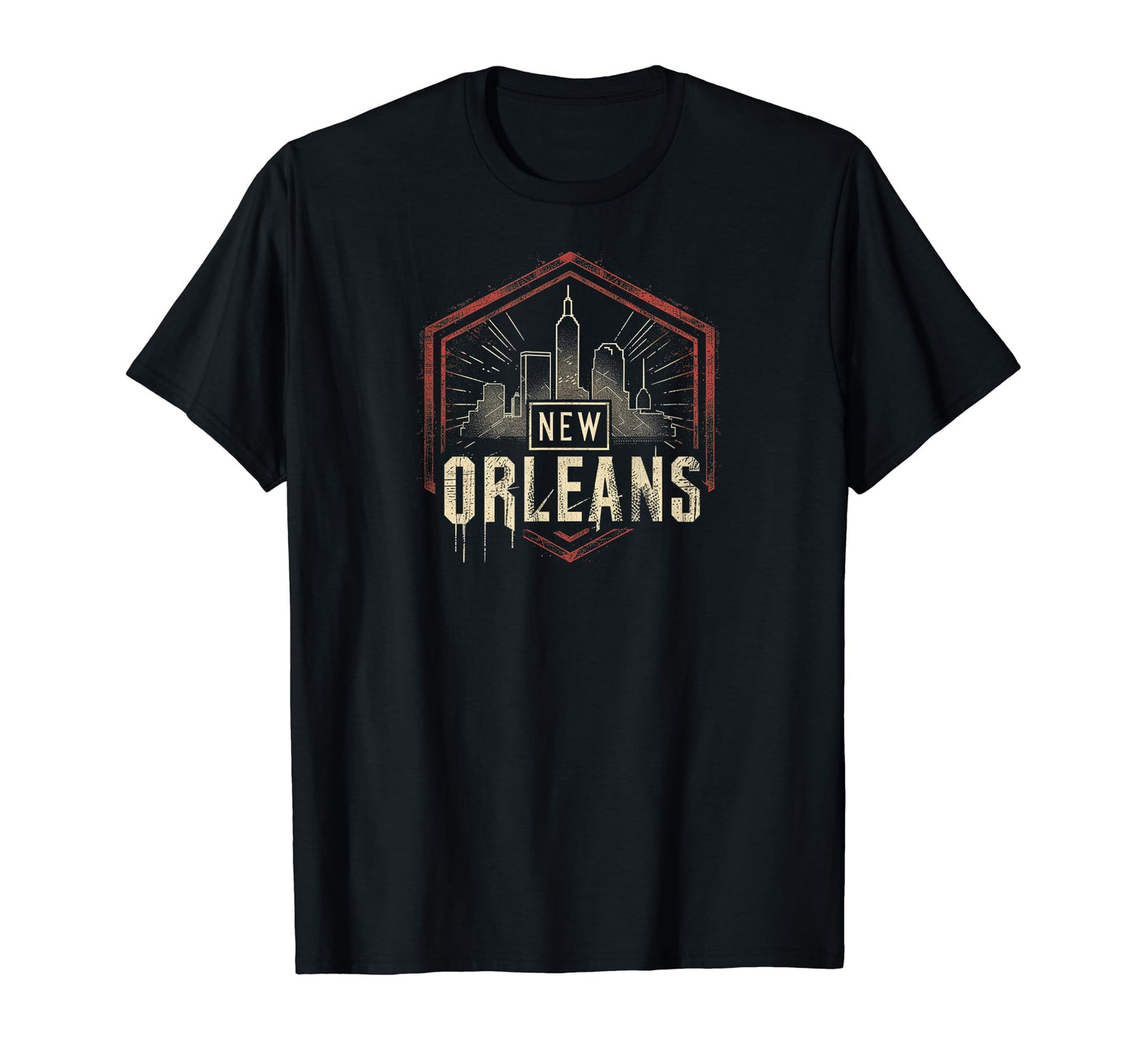 New Orleans Grit 90S Grunge Urbandecay T-Shirt - Unique Graphic Men Women - T-Shirt, Sweatshirt, Hoodie