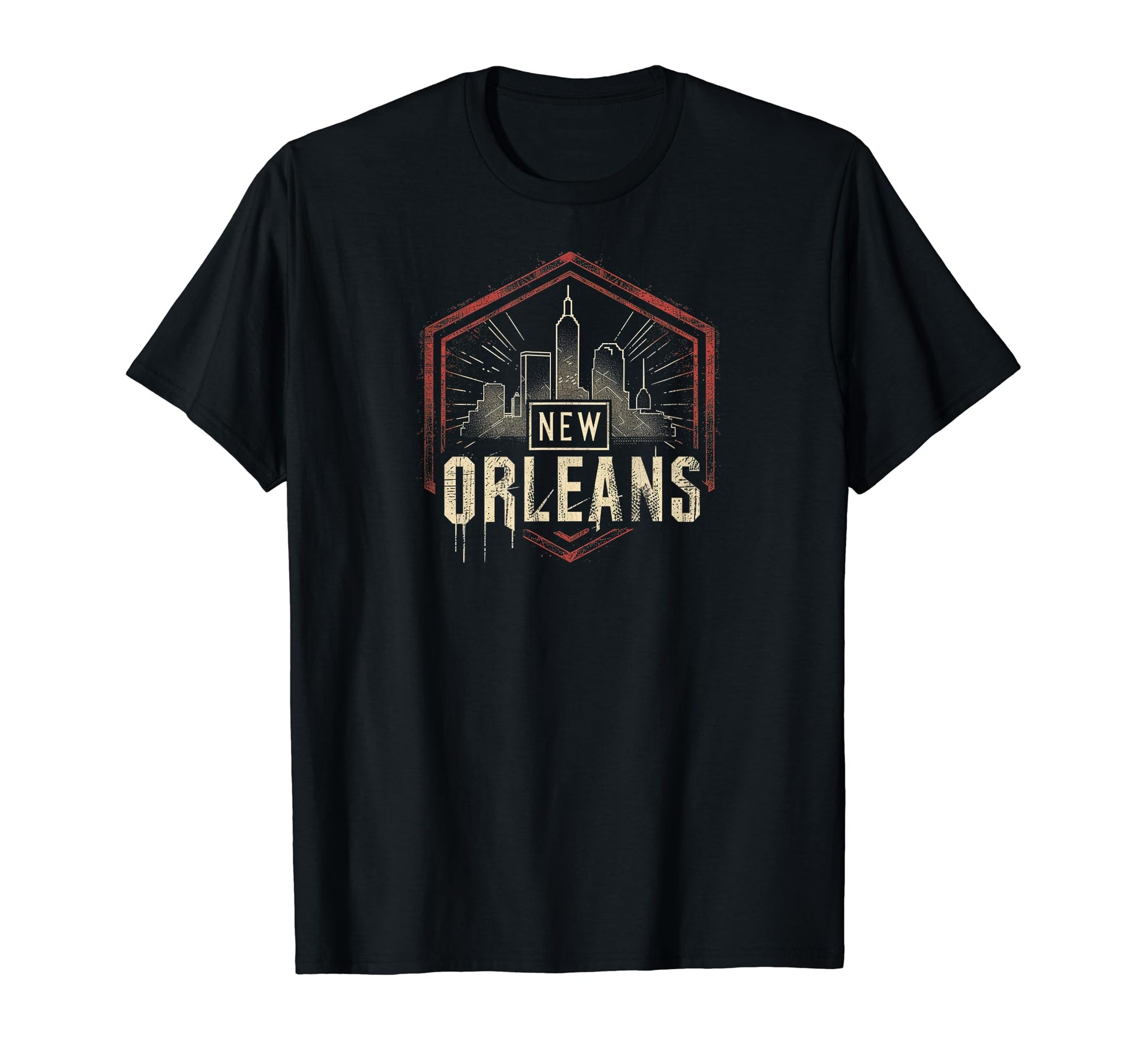 New Orleans Grit 90S Grunge Urbandecay T-Shirt - Unique Graphic Men Women - T-Shirt, Sweatshirt, Hoodie