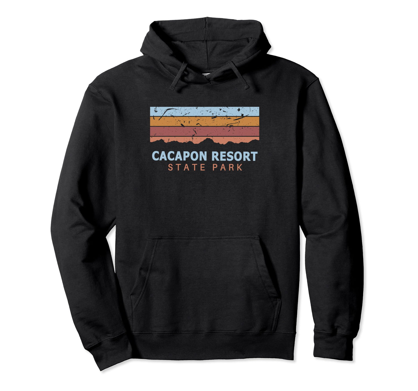 Cacapon Resort State Park West Virginia Hoodie - Trendy Graphic for Adults - T-Shirt, Sweatshirt, Hoodie