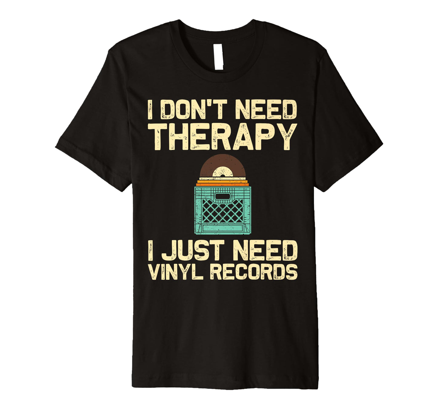 Vinyl Dj Vinyl Record Lovers Music Player T-Shirt - Novelty Apparel Unisex - T-Shirt, Sweatshirt, Hoodie