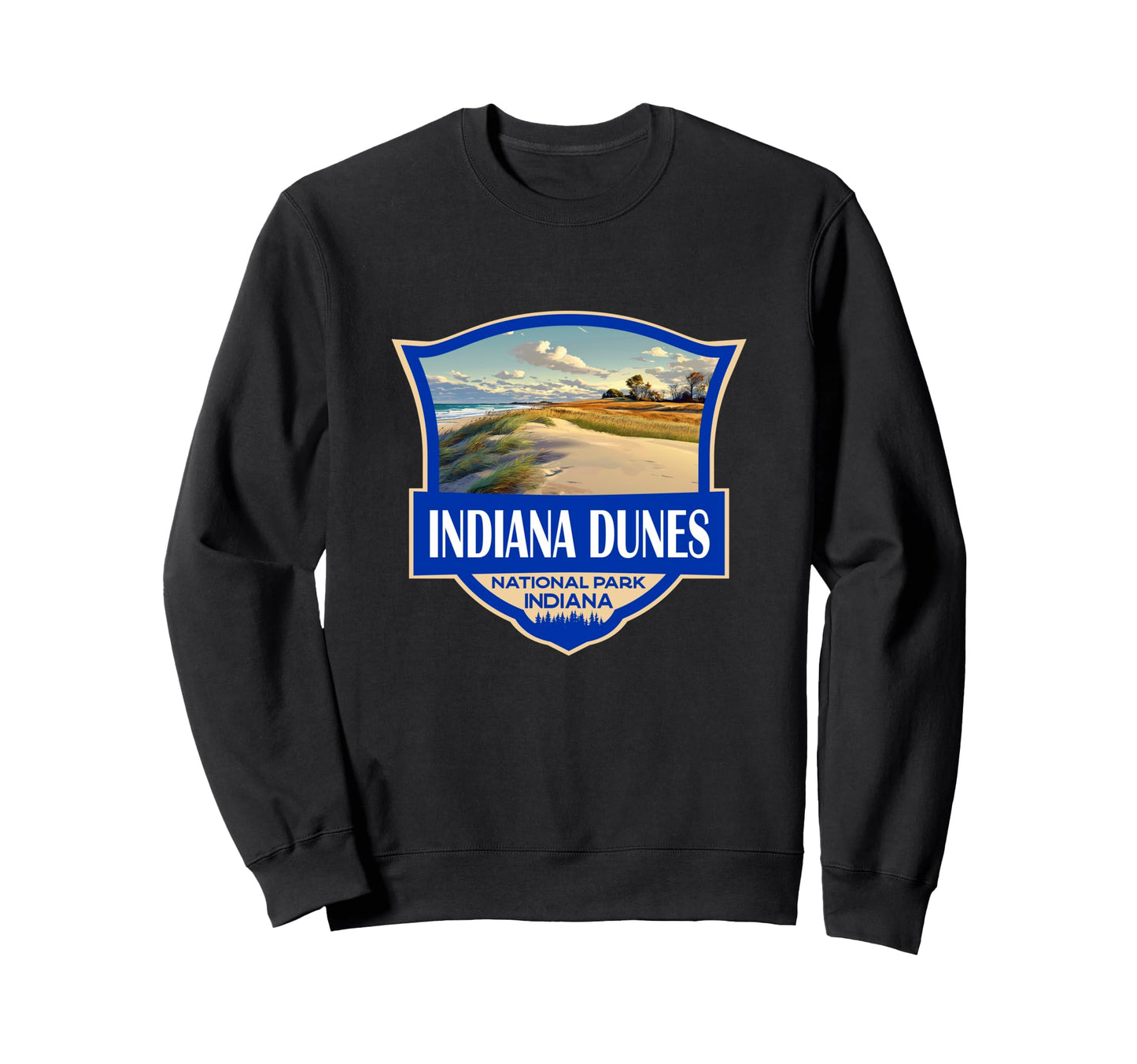 Indiana Dunes National Park Sweatshirt - Unique Graphic for Adults - T-Shirt, Sweatshirt, Hoodie