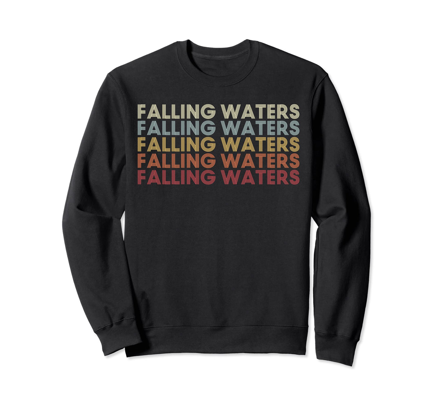 Falling Waters West Virginia Falling Sweatshirt - Graphic Print Men Women - T-Shirt, Sweatshirt, Hoodie
