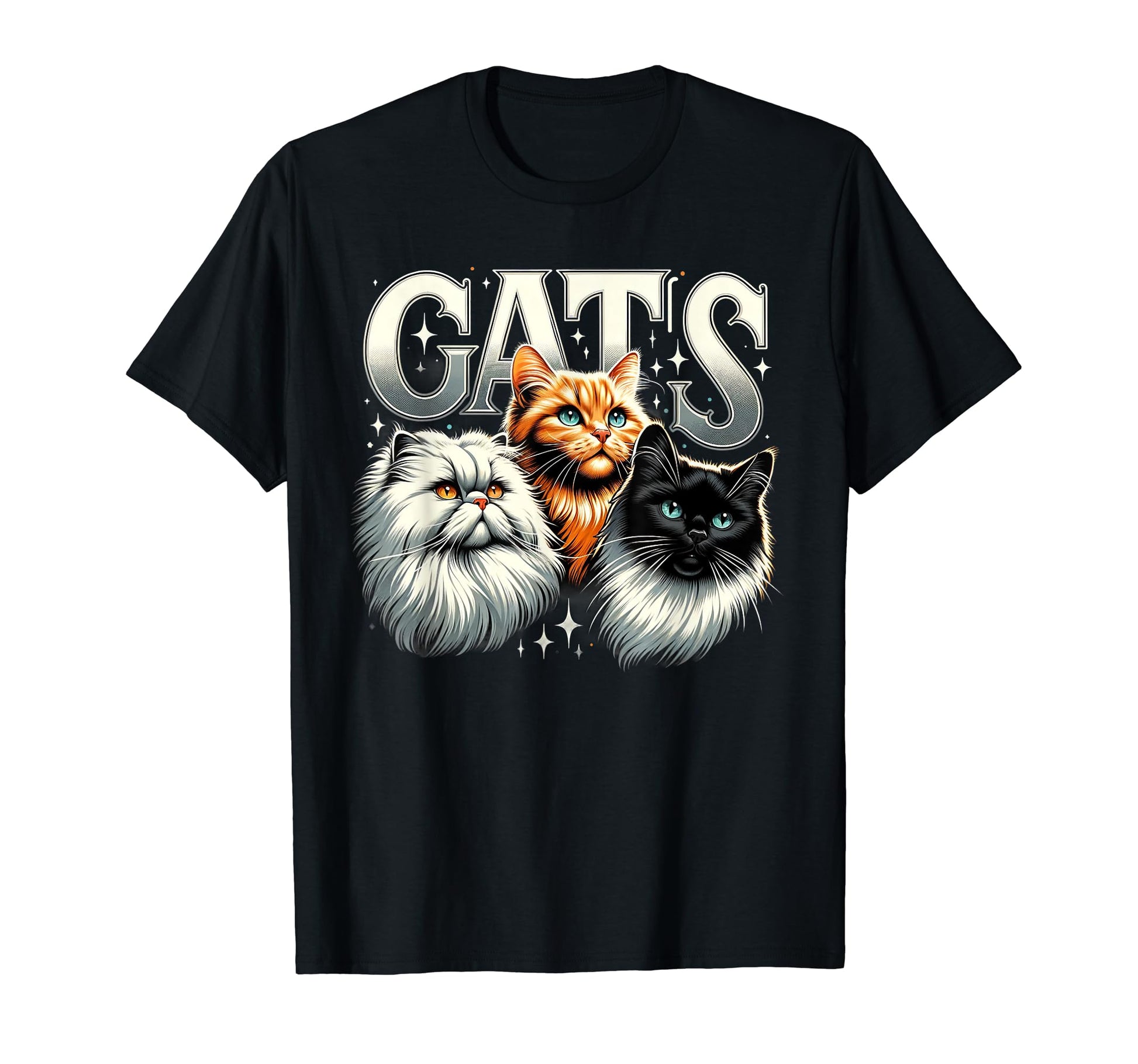 Cat Bootleg Grunge 90S T-Shirt - Minimalist Print Unisex - T-Shirt, Sweatshirt, Hoodie