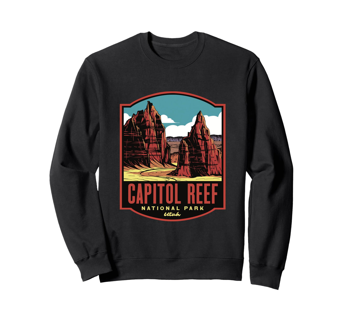 Capitol Reef National Park Utah Sweatshirt - Streetwear Style for Adults - T-Shirt, Sweatshirt, Hoodie