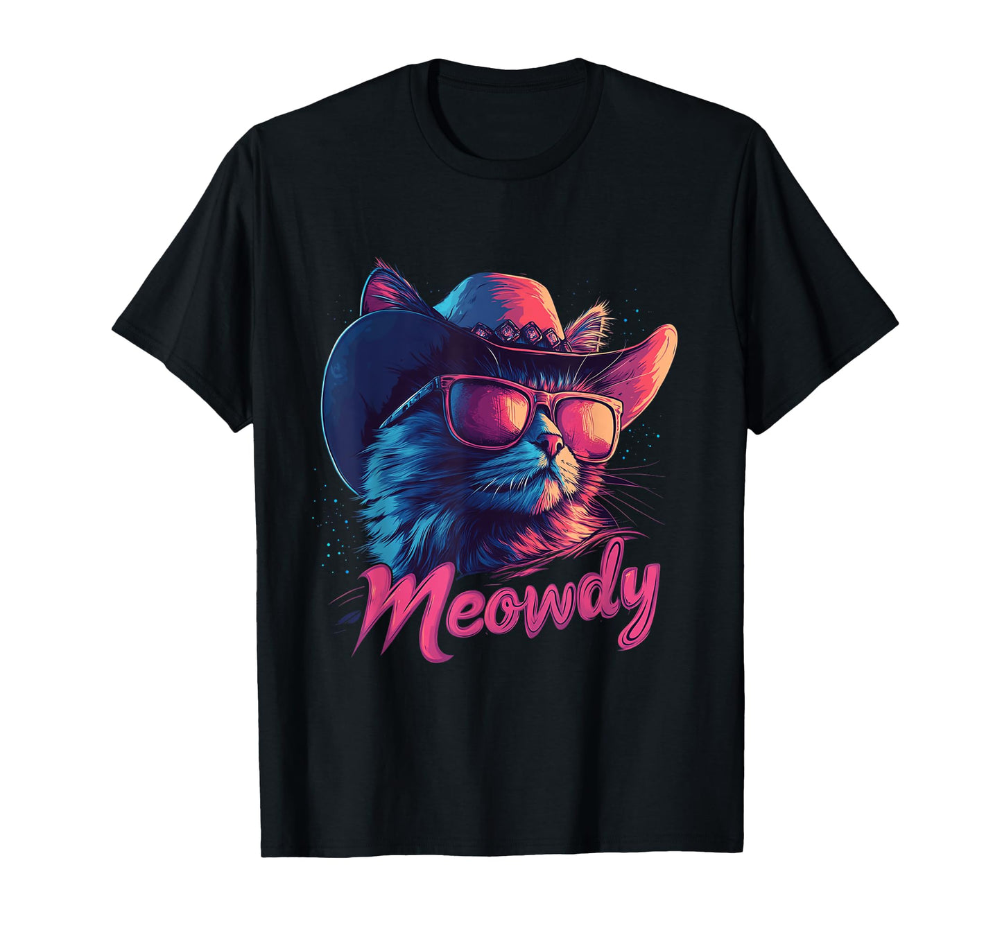 Funny Meowdy Country Music Cat Cowboy T-Shirt - Streetwear Style Men Women - T-Shirt, Sweatshirt, Hoodie