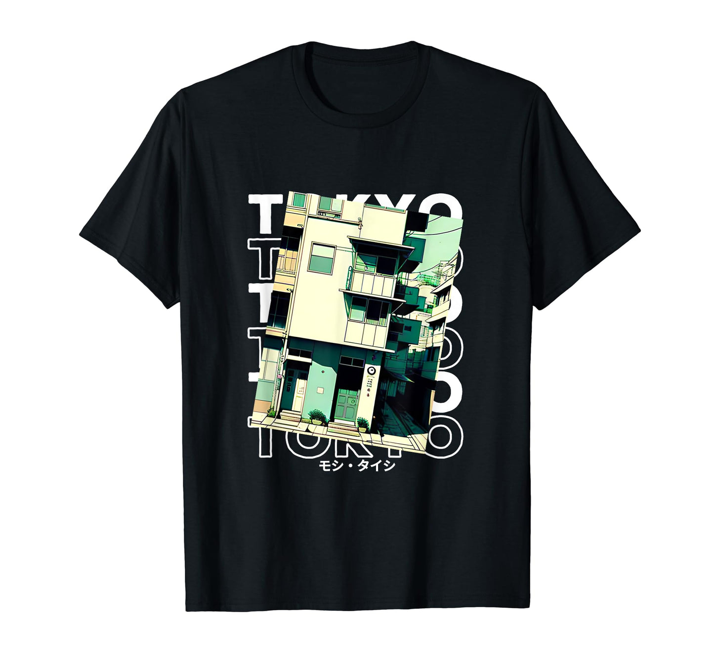 90S Lofi Tokyo Japanese Streetwear T-Shirt - Custom Art Print for Adults - T-Shirt, Sweatshirt, Hoodie