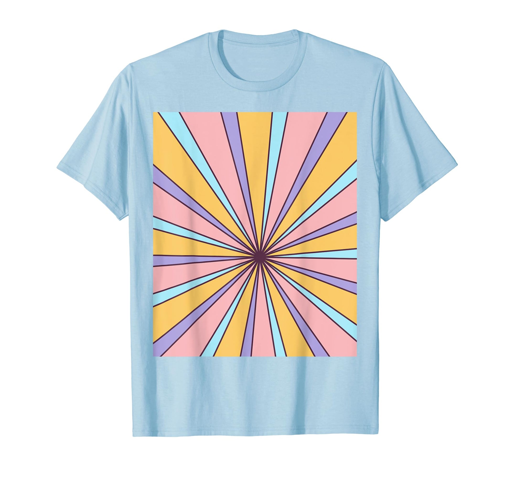 Rainbow Groovy T-Shirt - Minimalist Print for Adults - T-Shirt, Sweatshirt, Hoodie