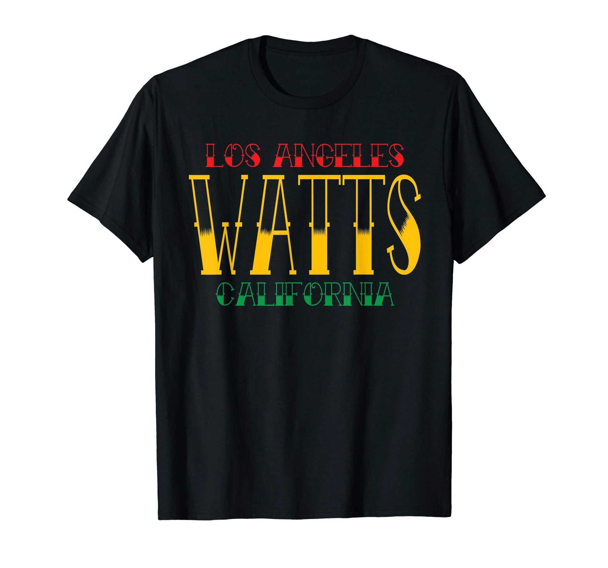 Los Angeles Watts California T-Shirt - Casual Everyday Wear for Adults - T-Shirt, Sweatshirt, Hoodie