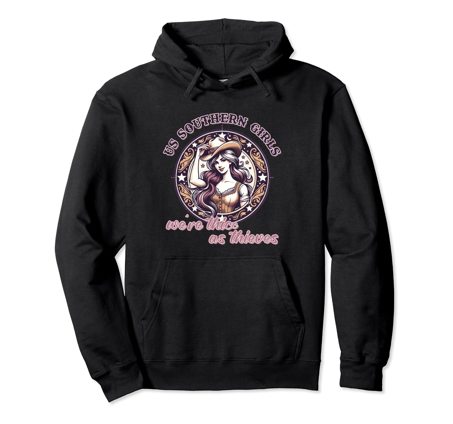 Cowgirl Southern Texas Western Cowgirl Hoodie - Aesthetic Graphic Unisex - T-Shirt, Sweatshirt, Hoodie