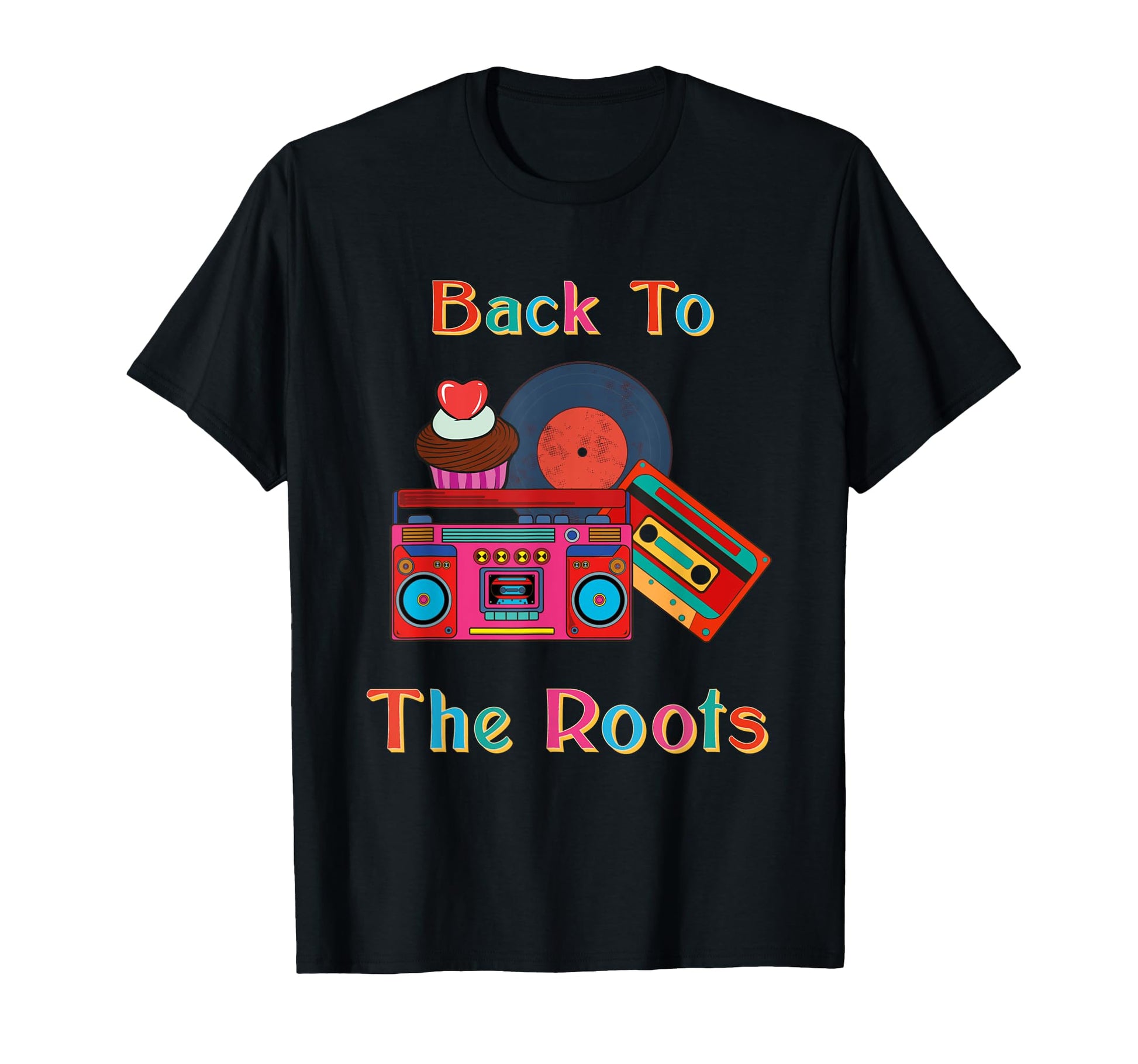 Oldschool Hip Hop Back To Roots T-Shirt - Custom Art Print for Adults - T-Shirt, Sweatshirt, Hoodie